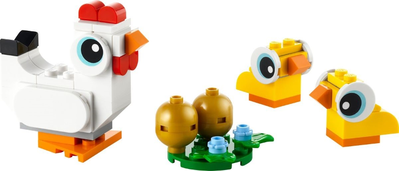LEGO Polybag - Creator: Holiday & Event: Easter: Easter Chickens 30643