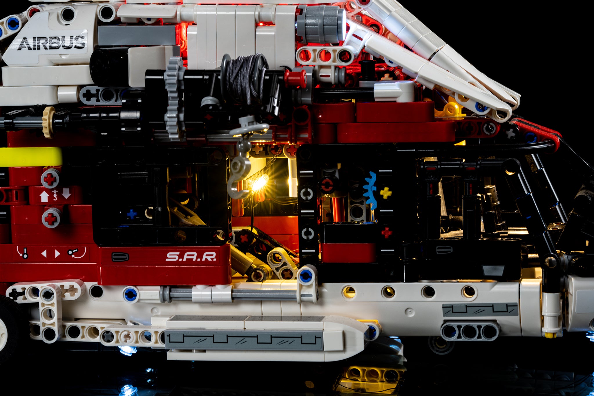 LED Lighting Kit for LEGO Airbus H175 Rescue Helicopter 42145