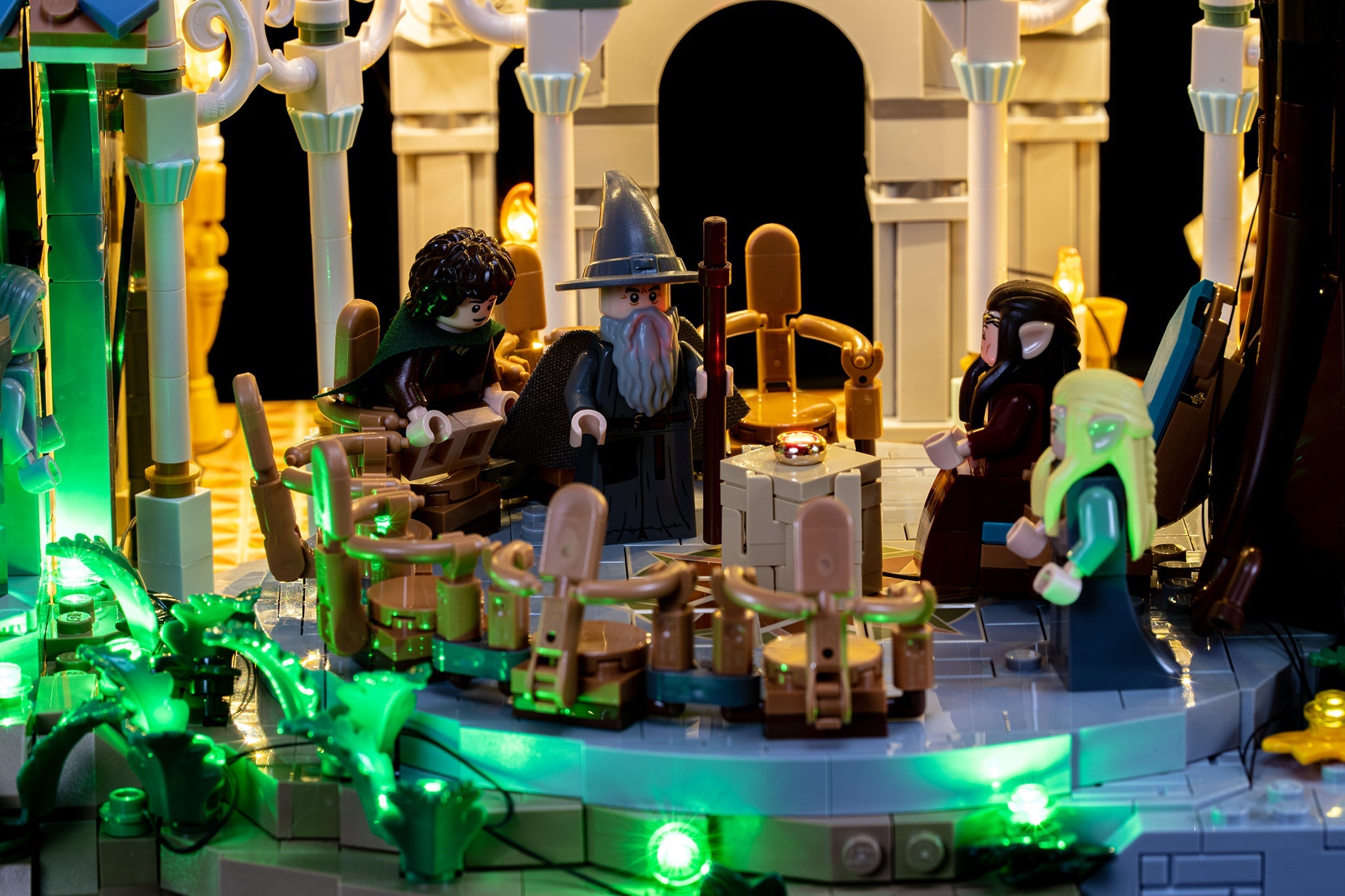LED Lighting Kit for LEGO Lord of the Rings Rivendell 10316