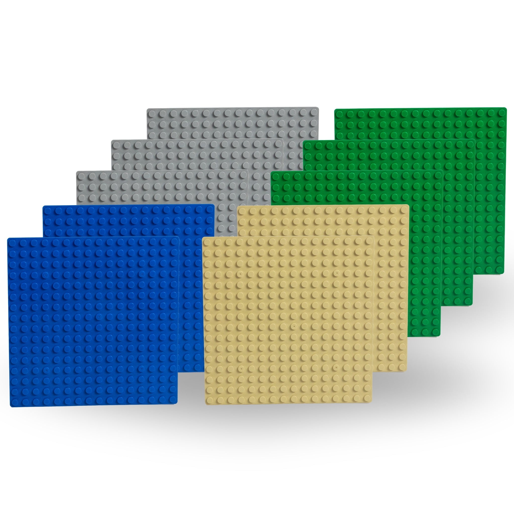 Baseplate Bundle - 10 pack of 16x16 (5x5 Inches)