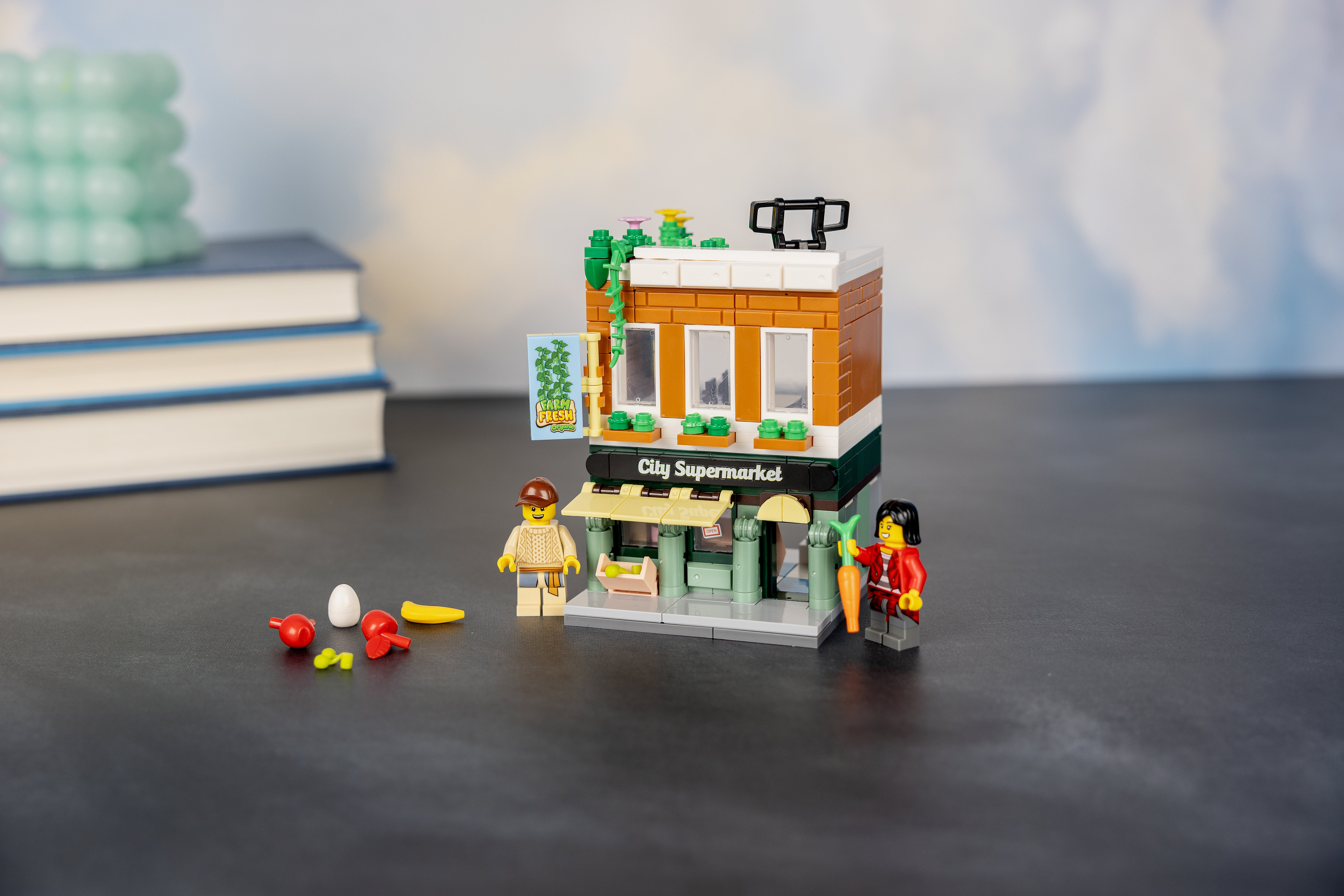 Mini City - Grocery Store Brick Set