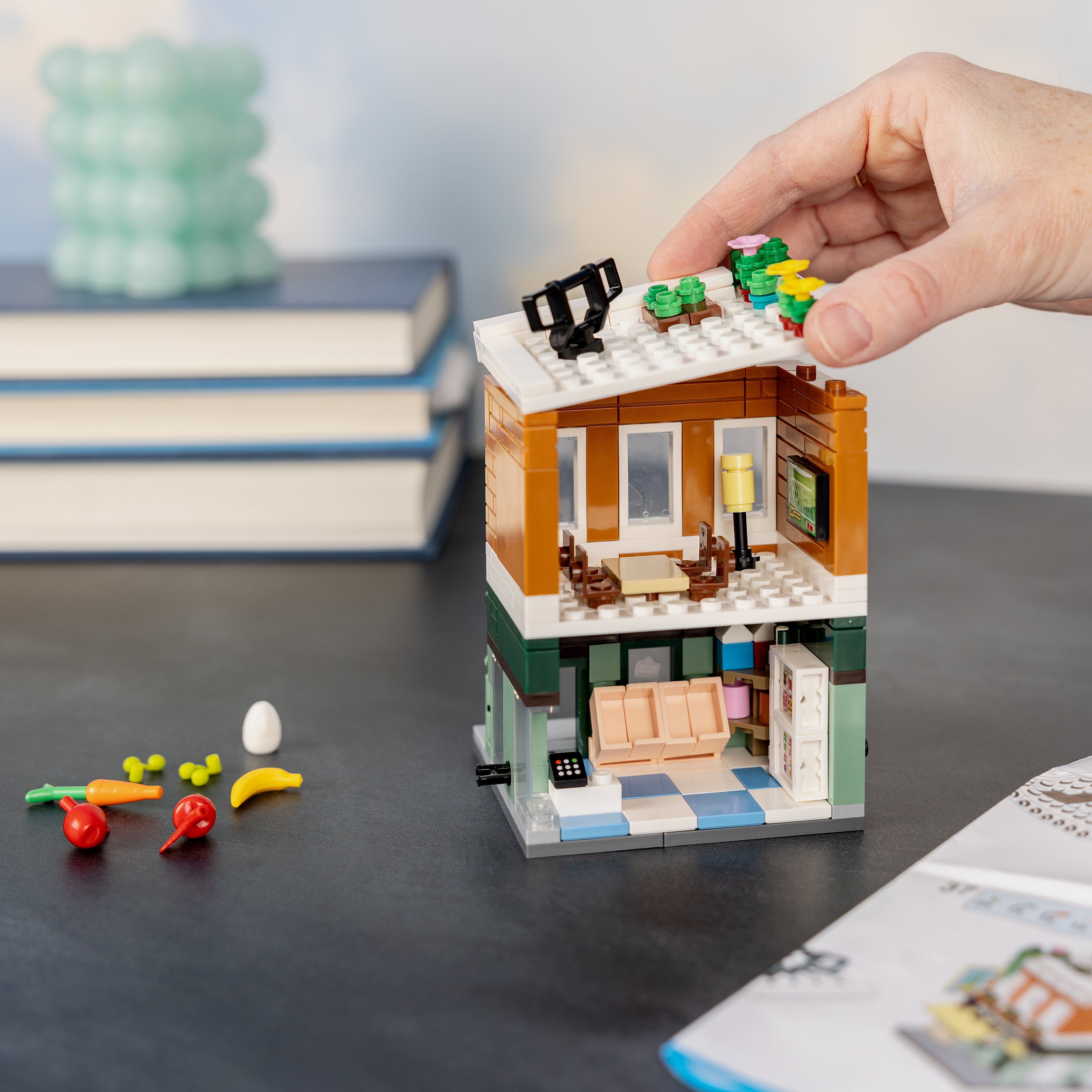 Mini City - Grocery Store Brick Set