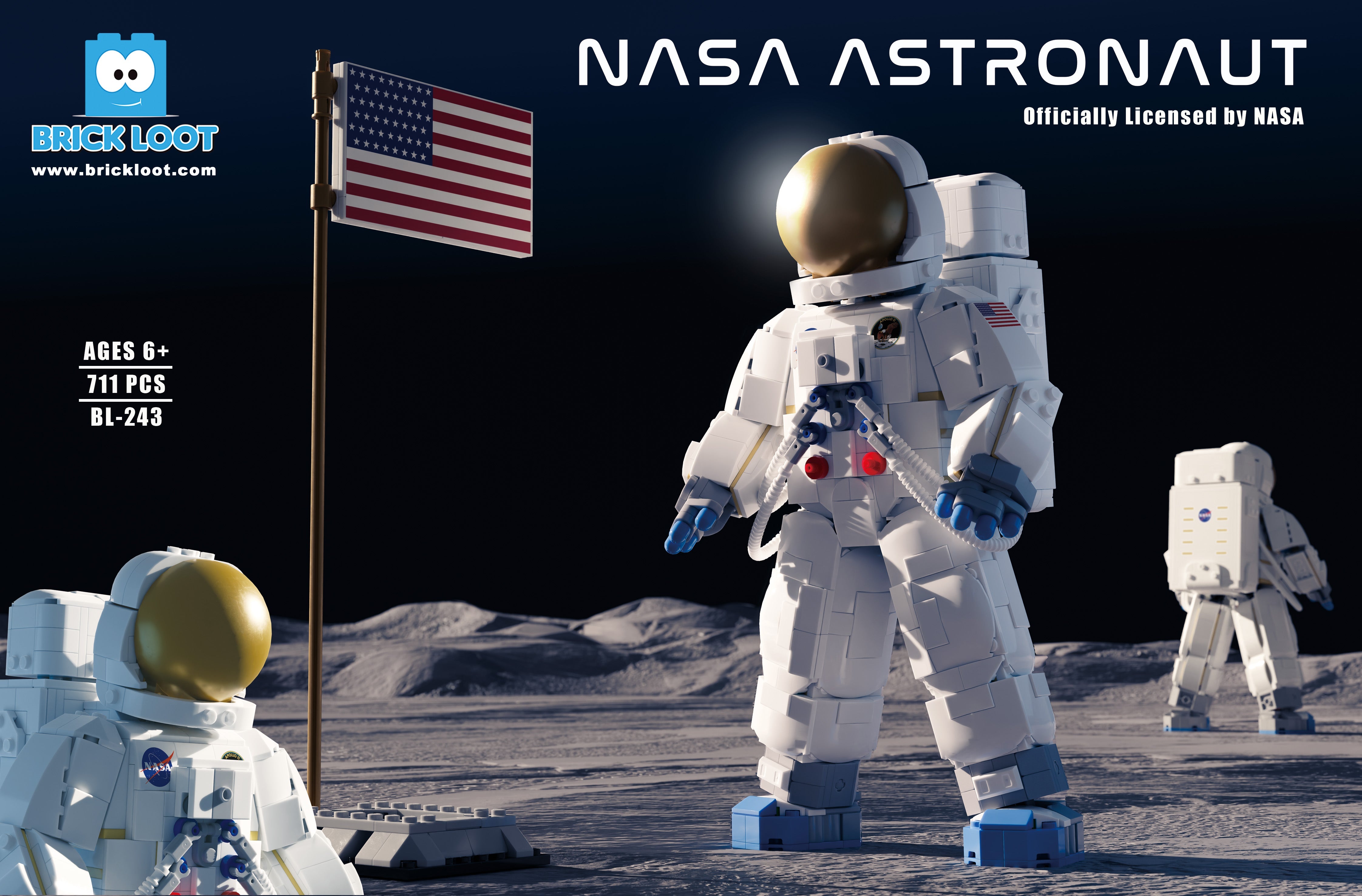 NASA Astronaut Brick Set