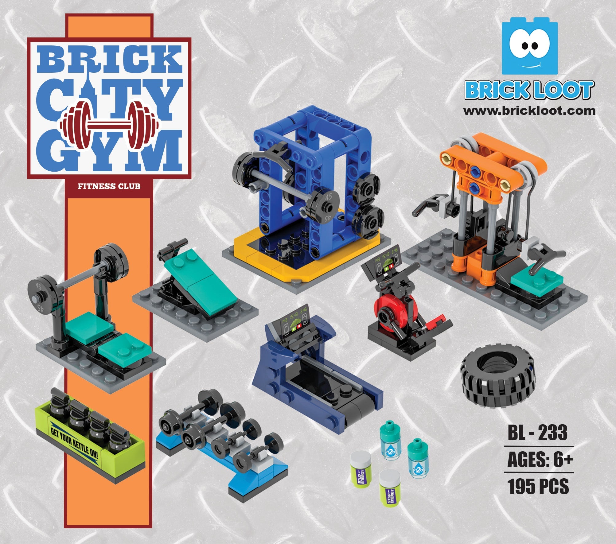 Brick City Gym Brick Set