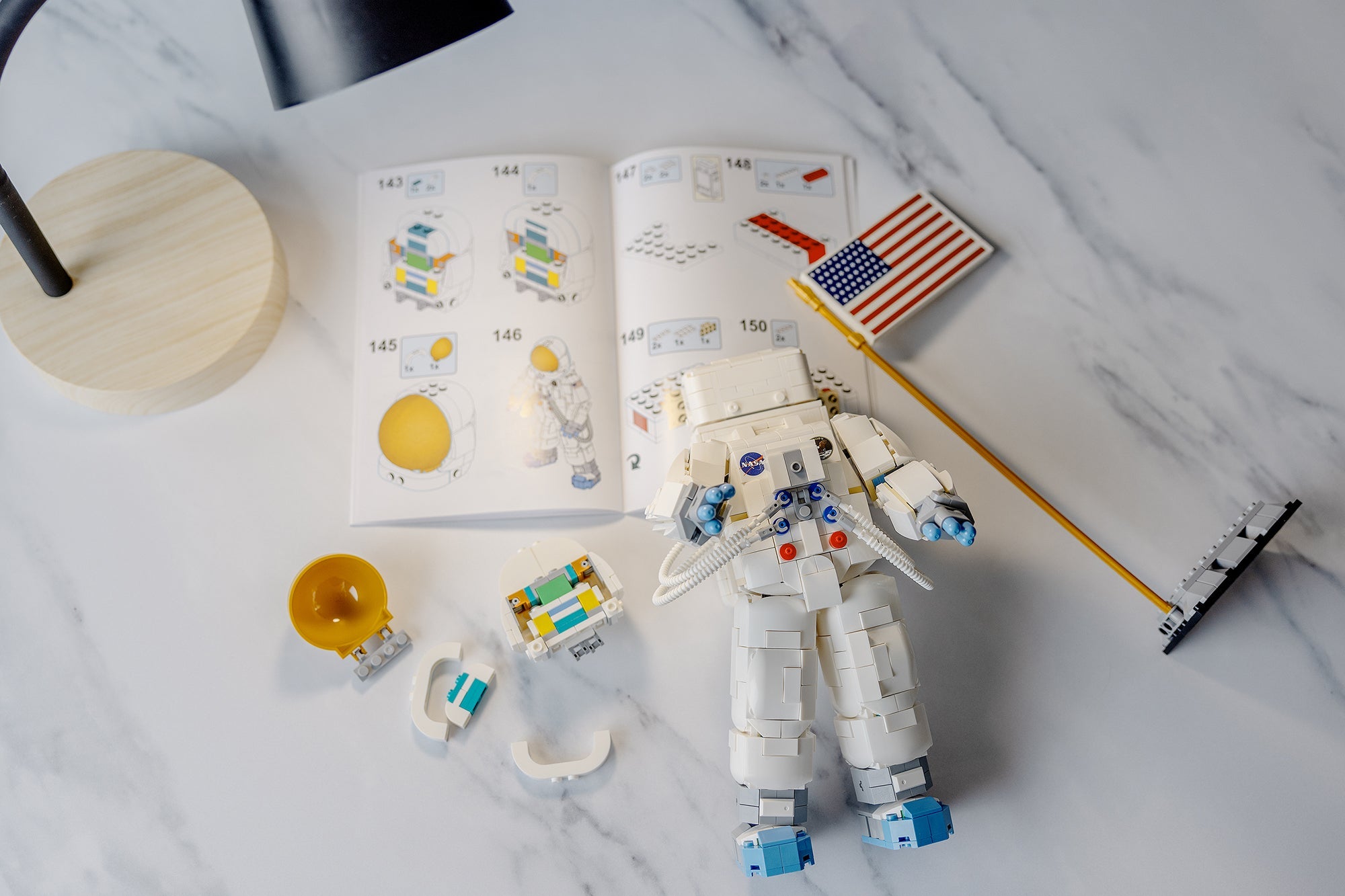 NASA Astronaut Brick Set