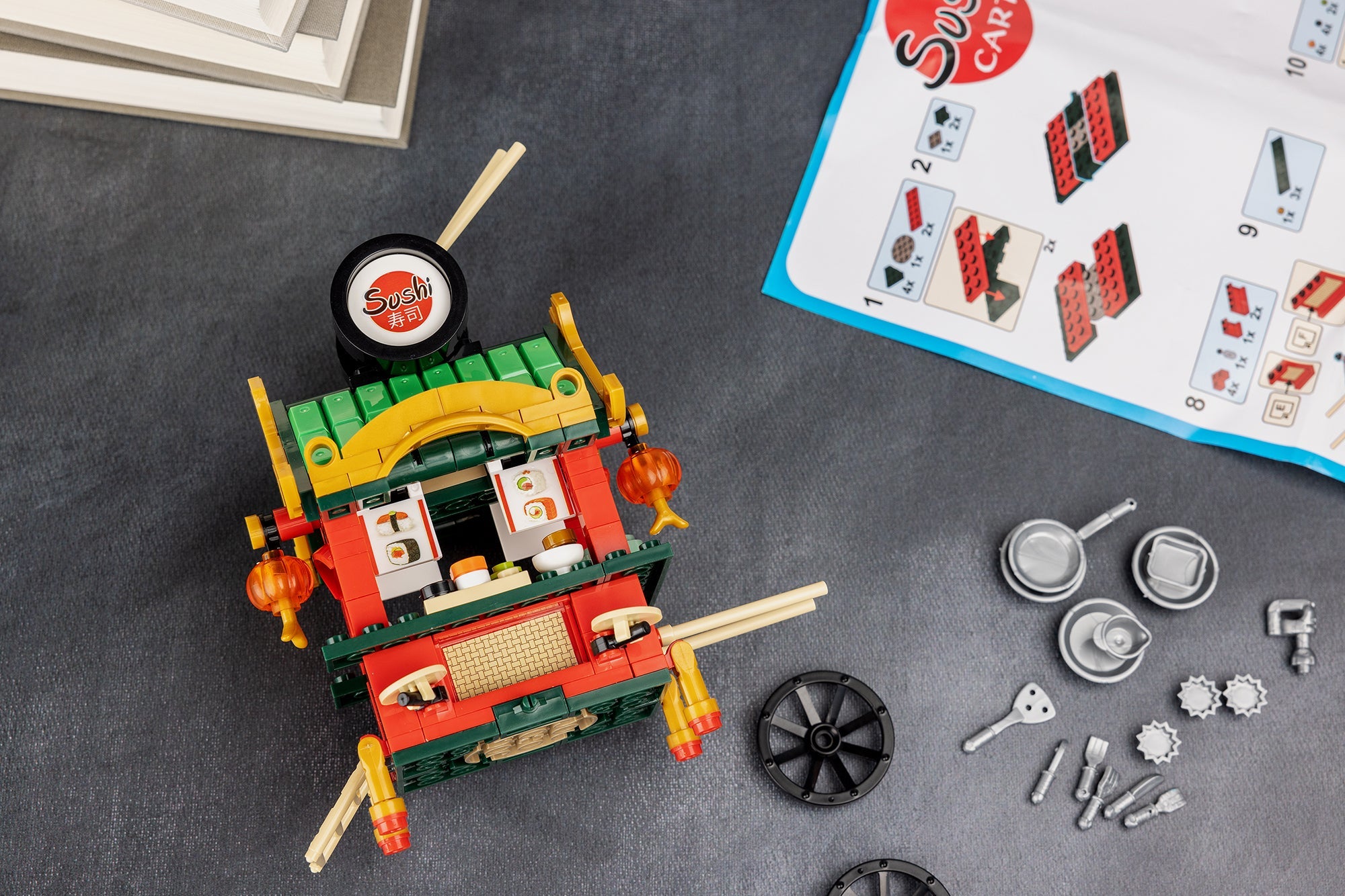 Sushi Cart Brick Set