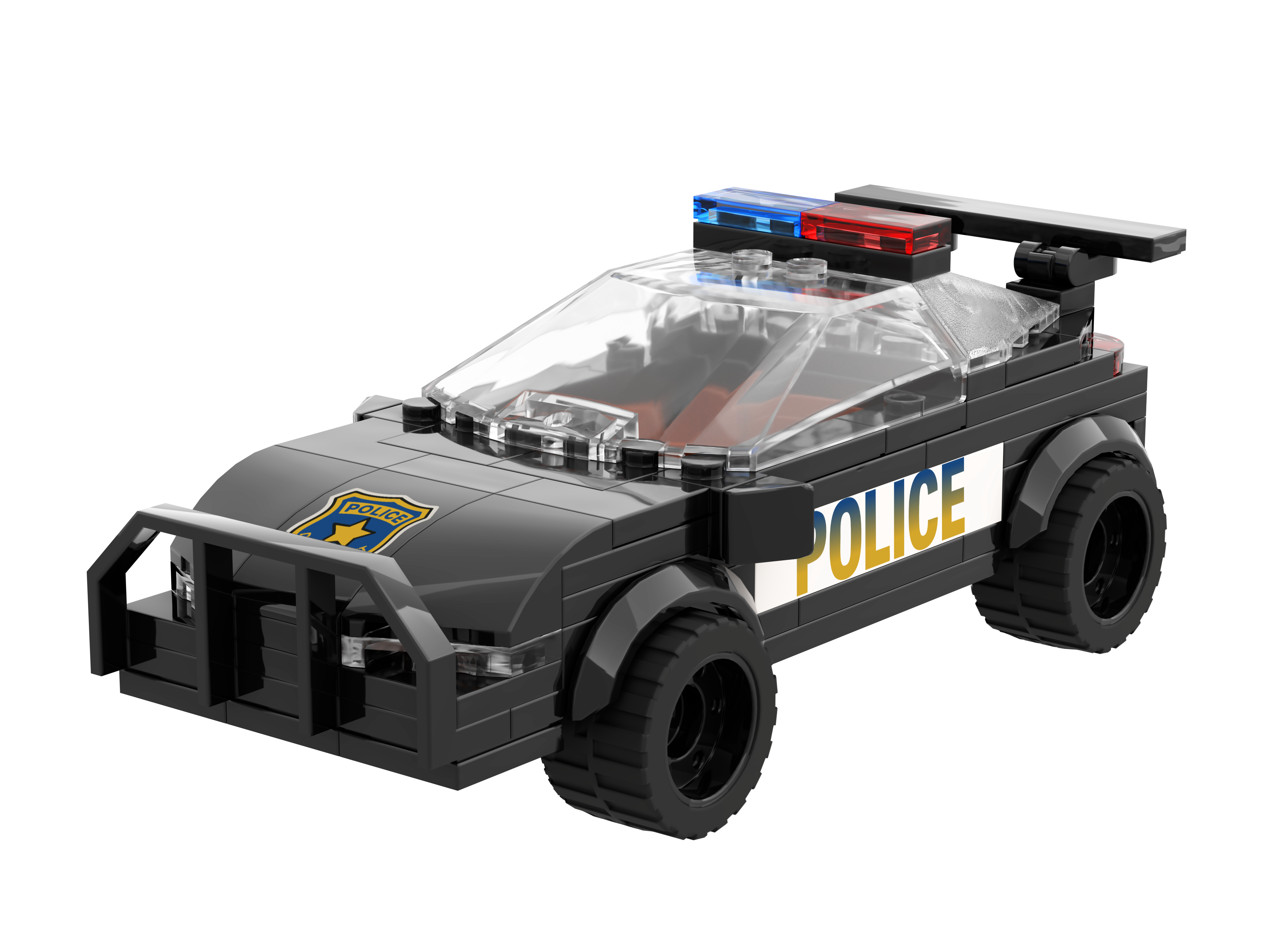 City Police Cruiser Patrol Car