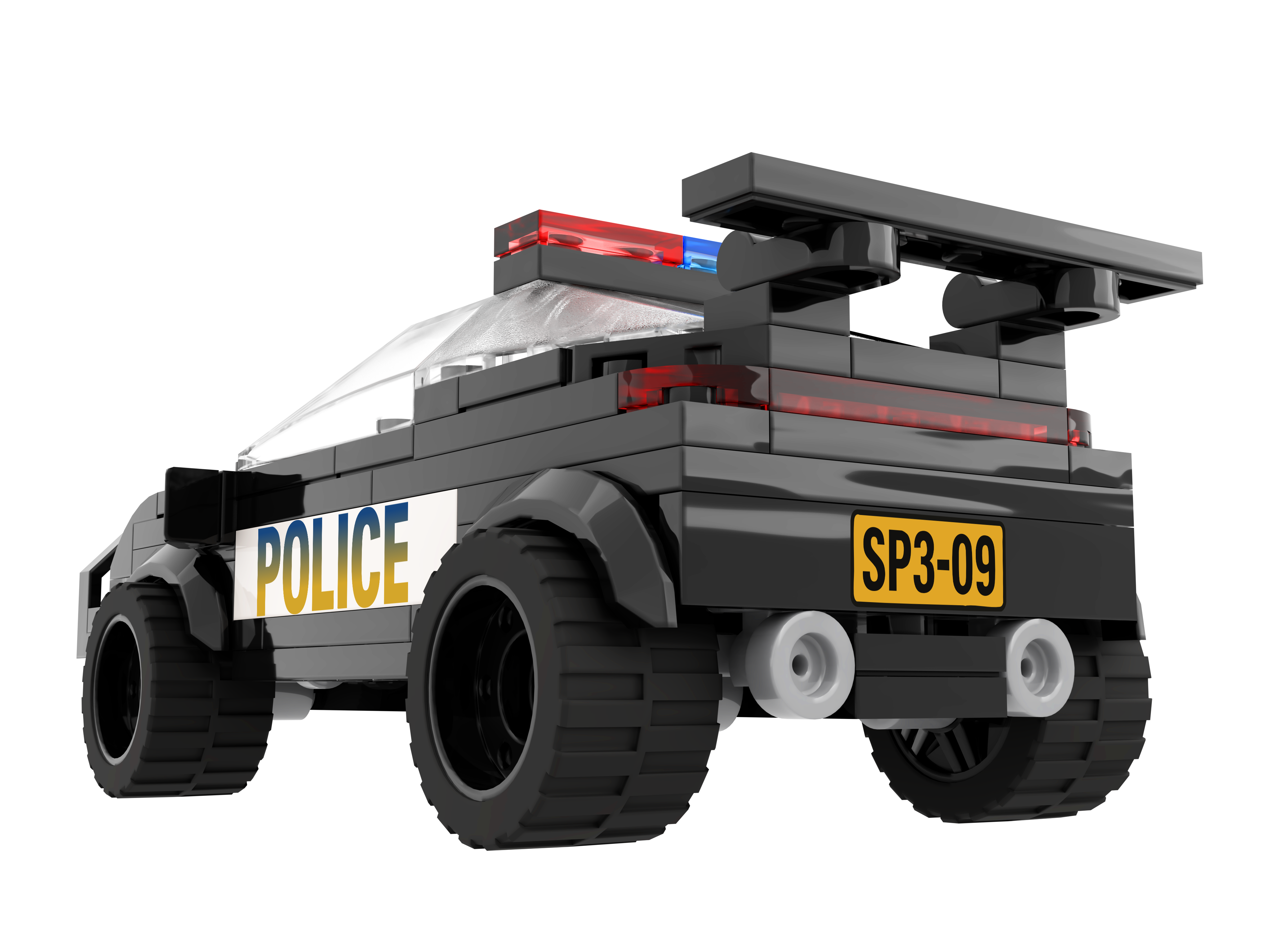 City Police Cruiser Patrol Car