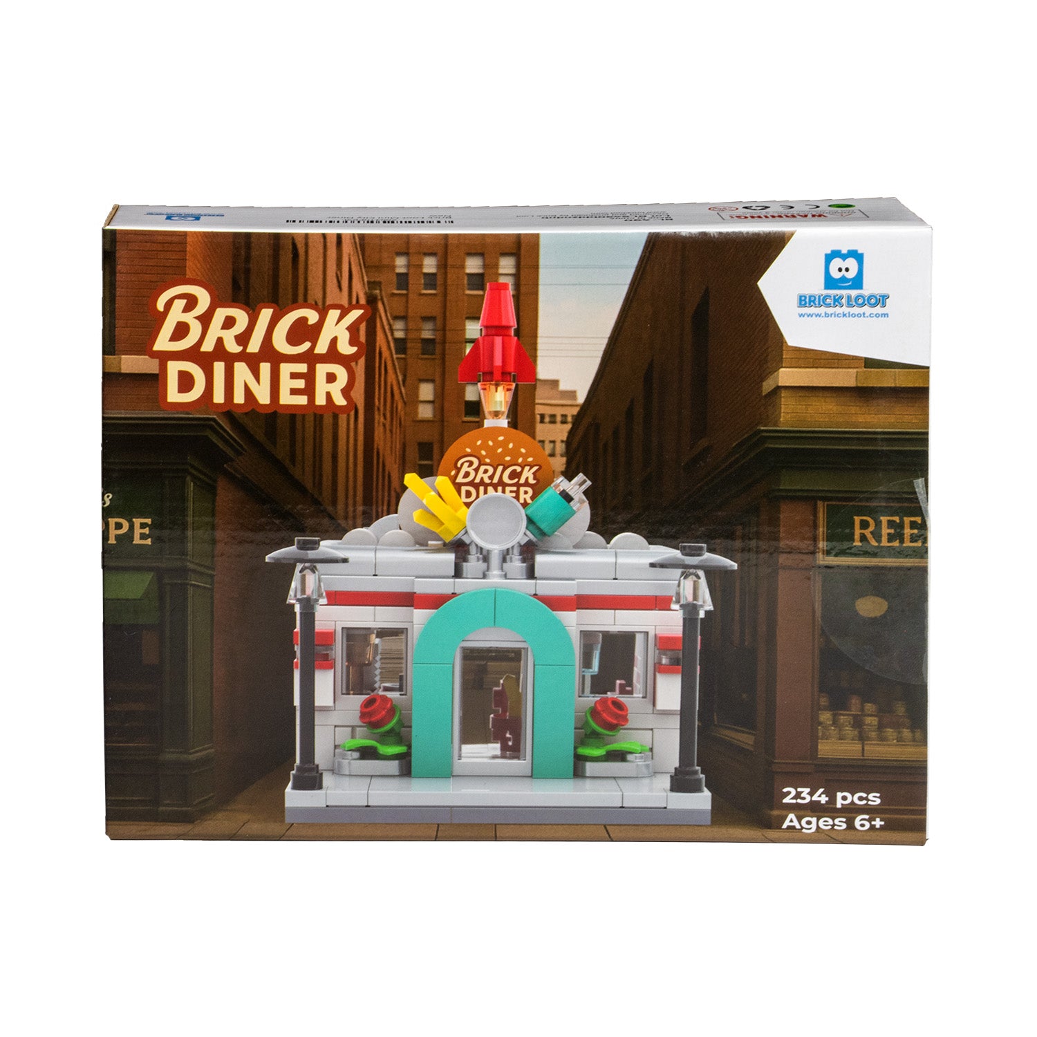 Mini City - Brick N' Diner Modular Brick Set
