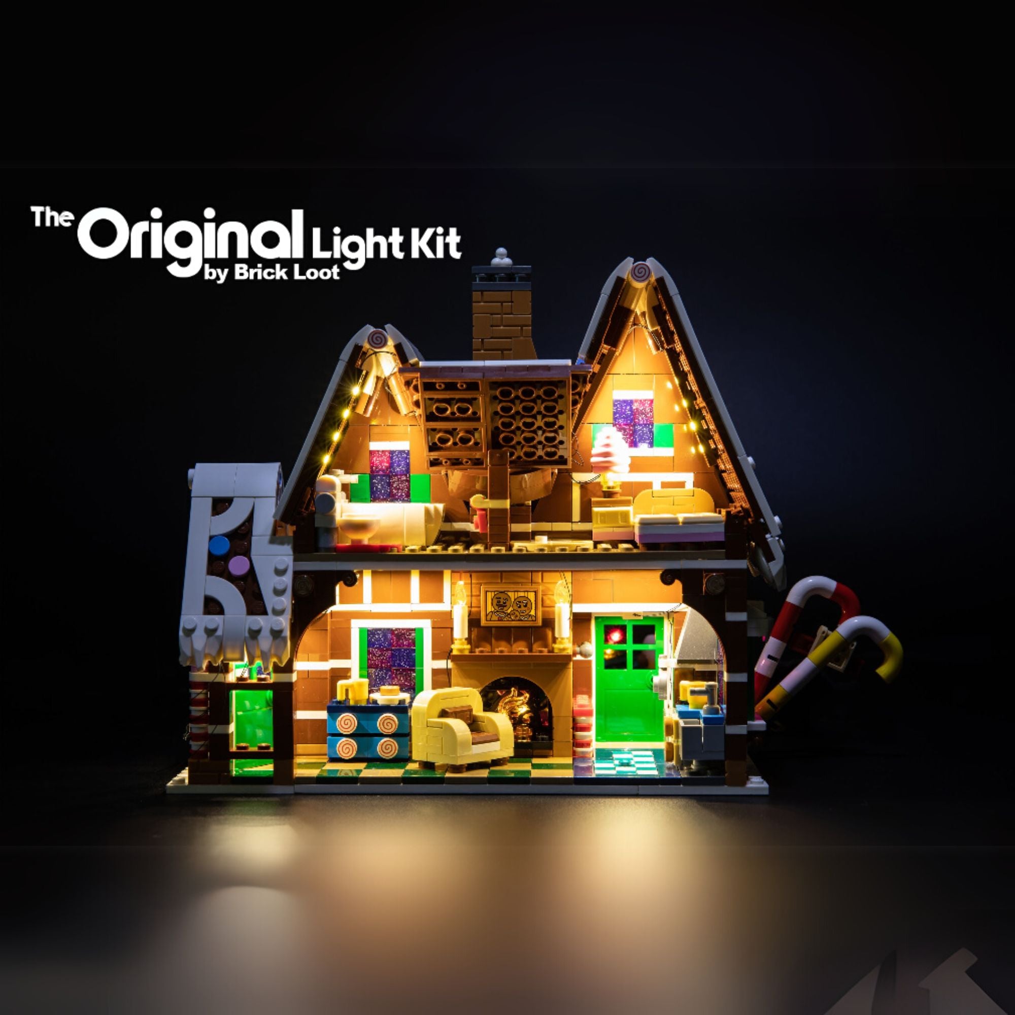 LED Lighting Kit for LEGO Gingerbread House set 10267
