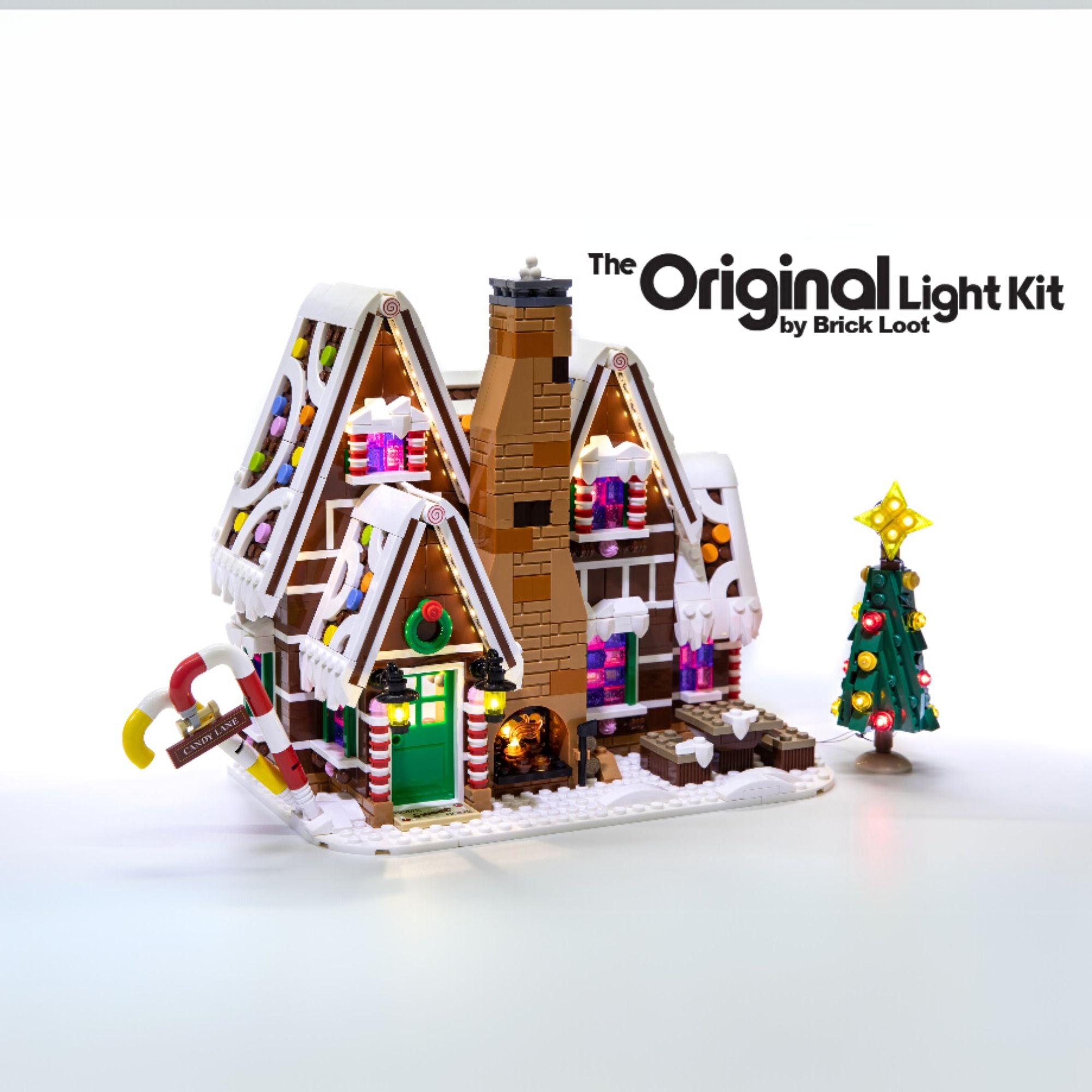 LED Lighting Kit for LEGO Gingerbread House set 10267