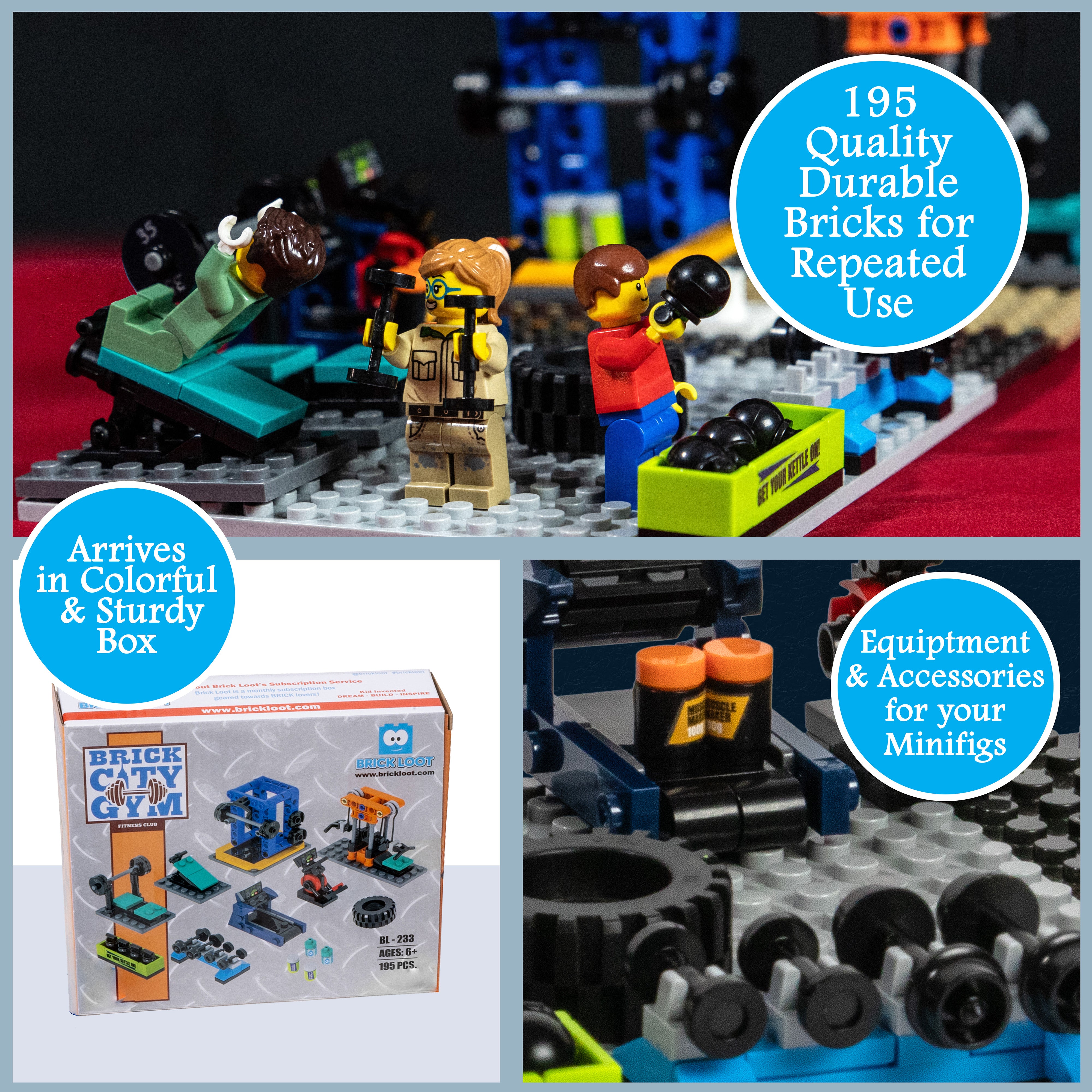 Brick City Gym Brick Set