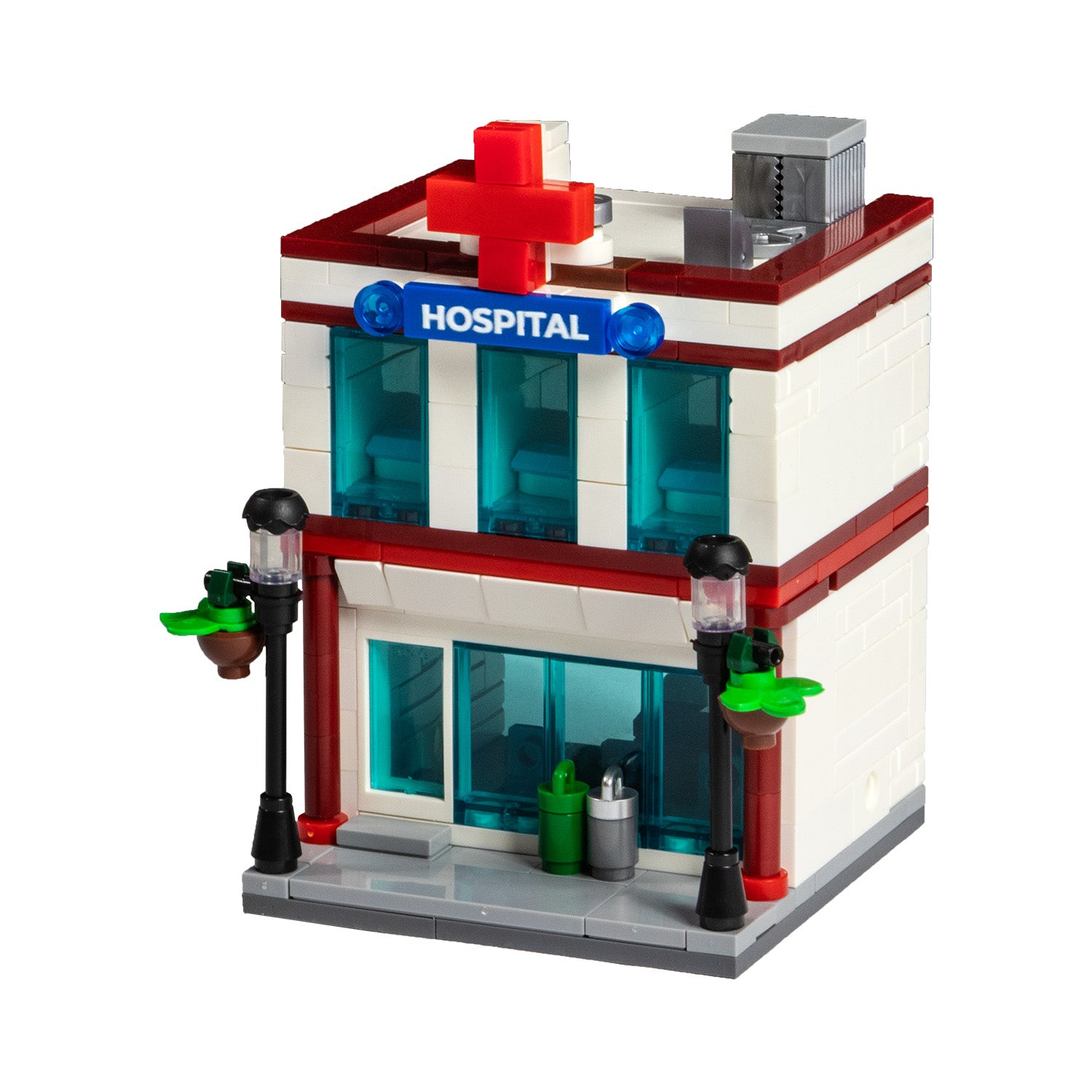 Mini City - Hospital Modular Brick Set