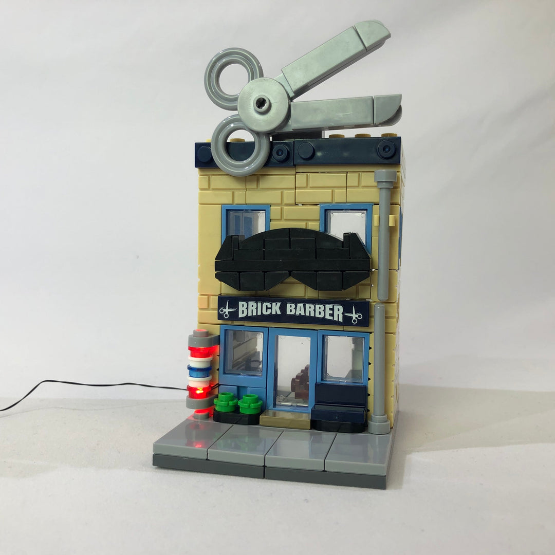 Mini City - Barber Shop BUNDLE with LED Light Kit