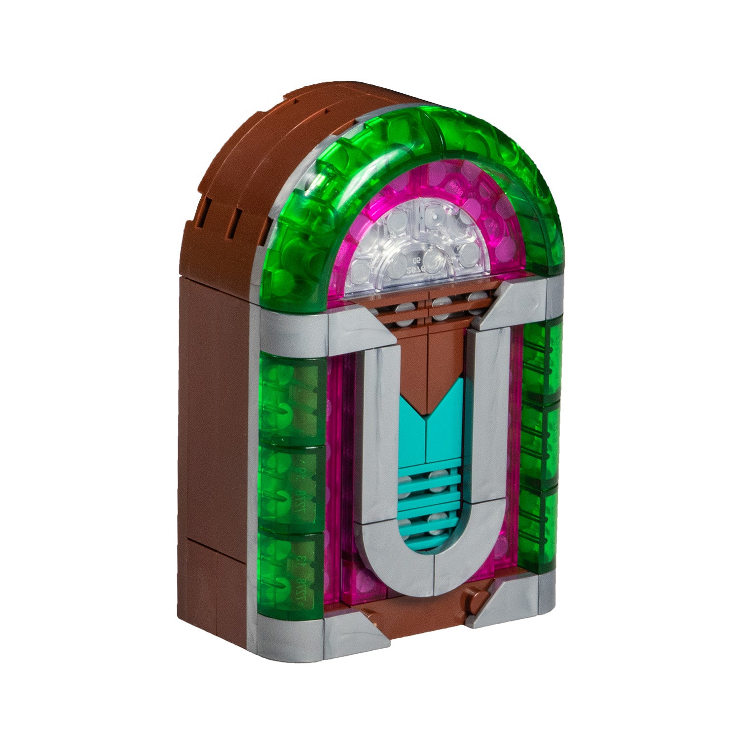 Jukebox Brick Set - Retro Music Build
