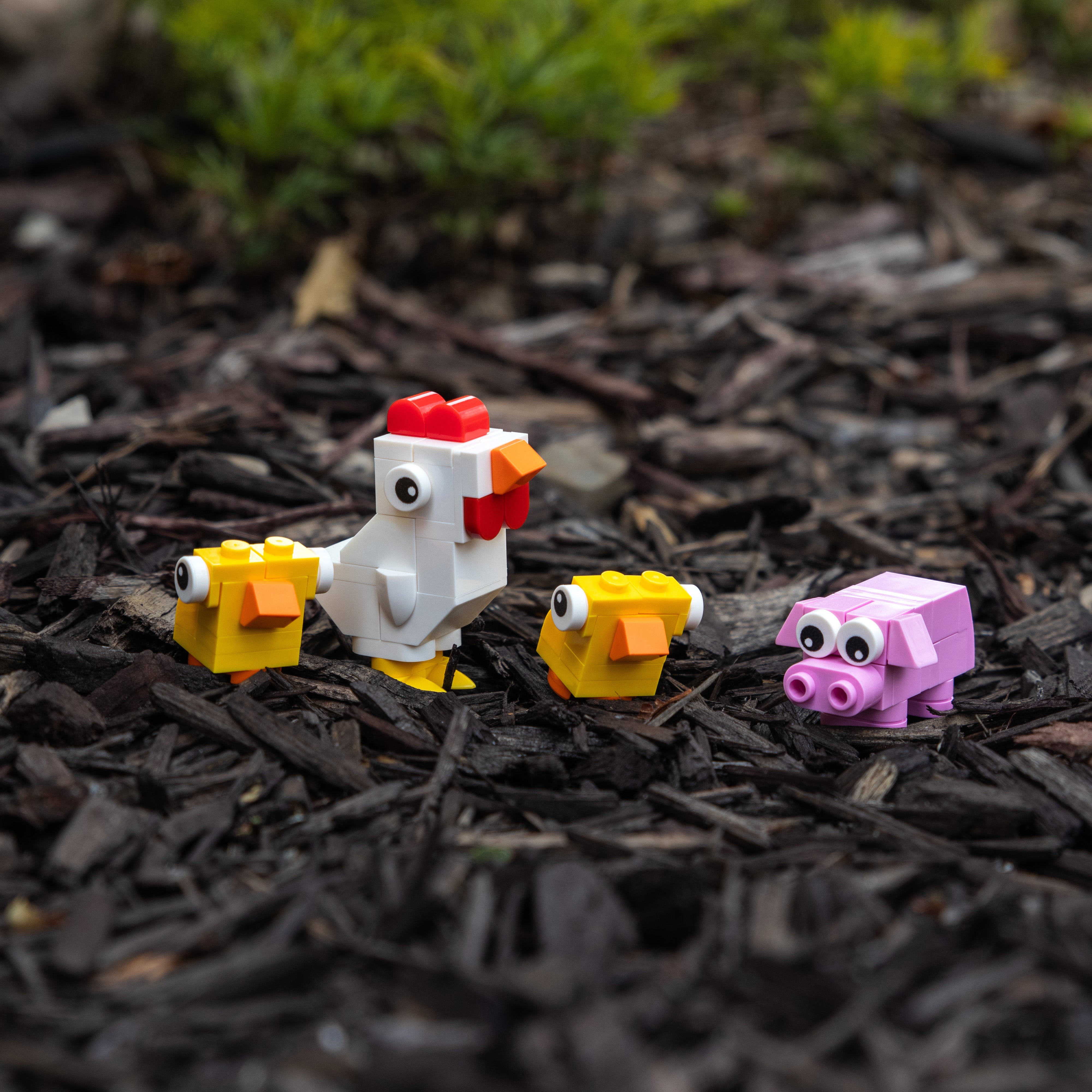 Mini Animal Brick Set Packs (10 Animals) – Candy-Free Party Favors