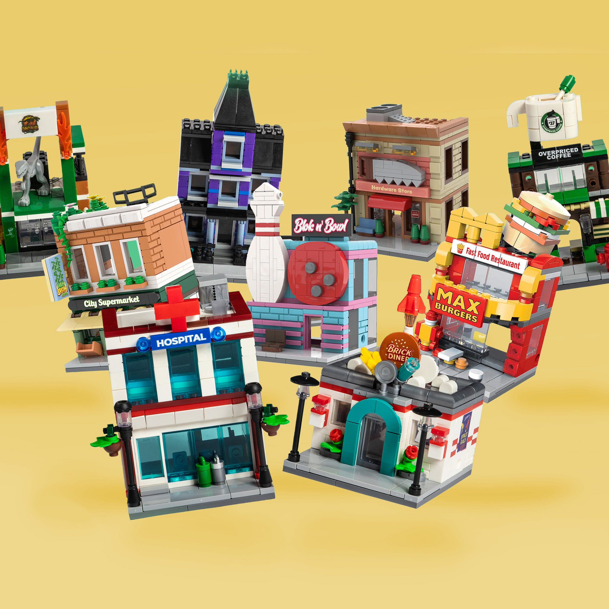 Mini City Subscription - A New Modular Building Each Month