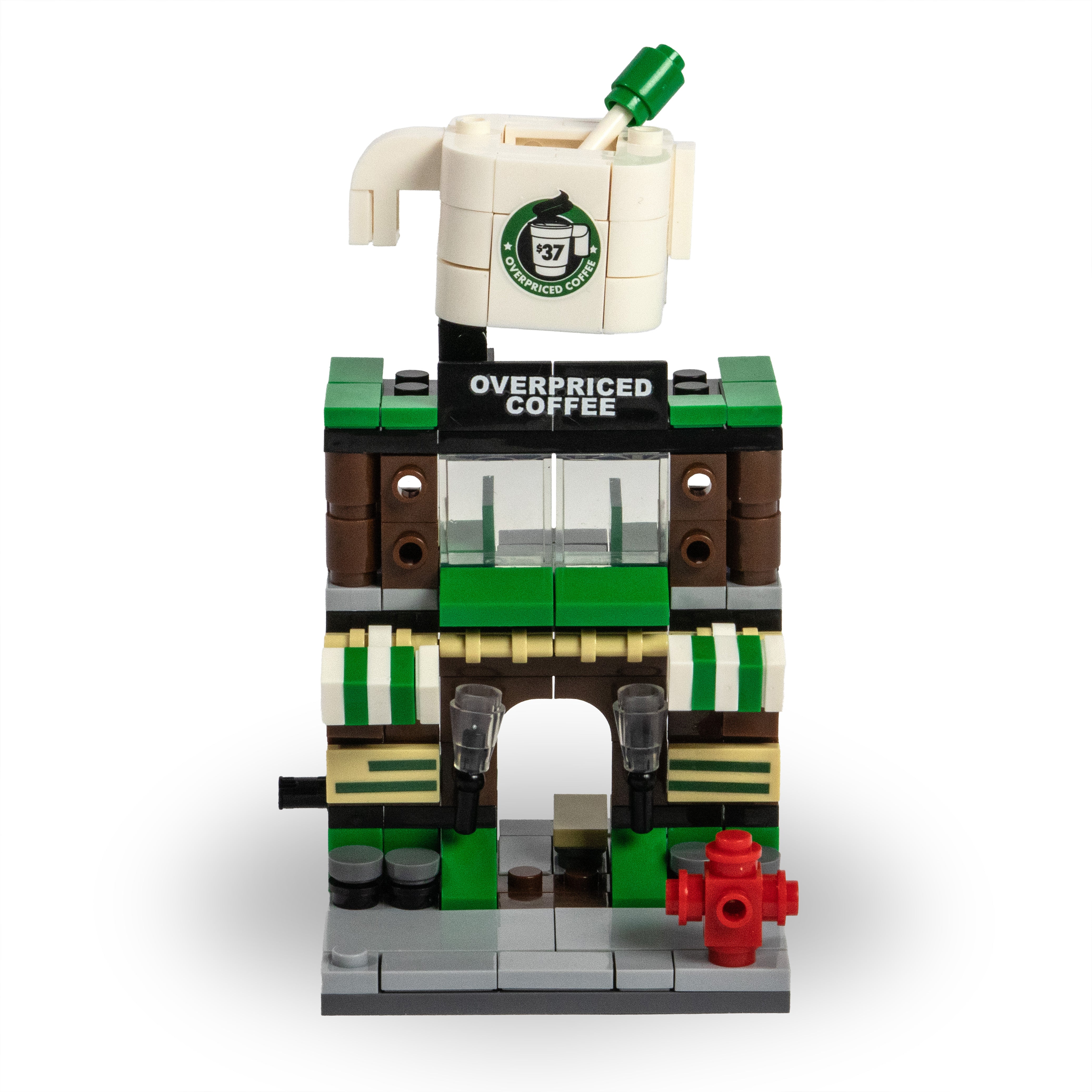 Mini City - Overpriced Coffee Shop Brick Set