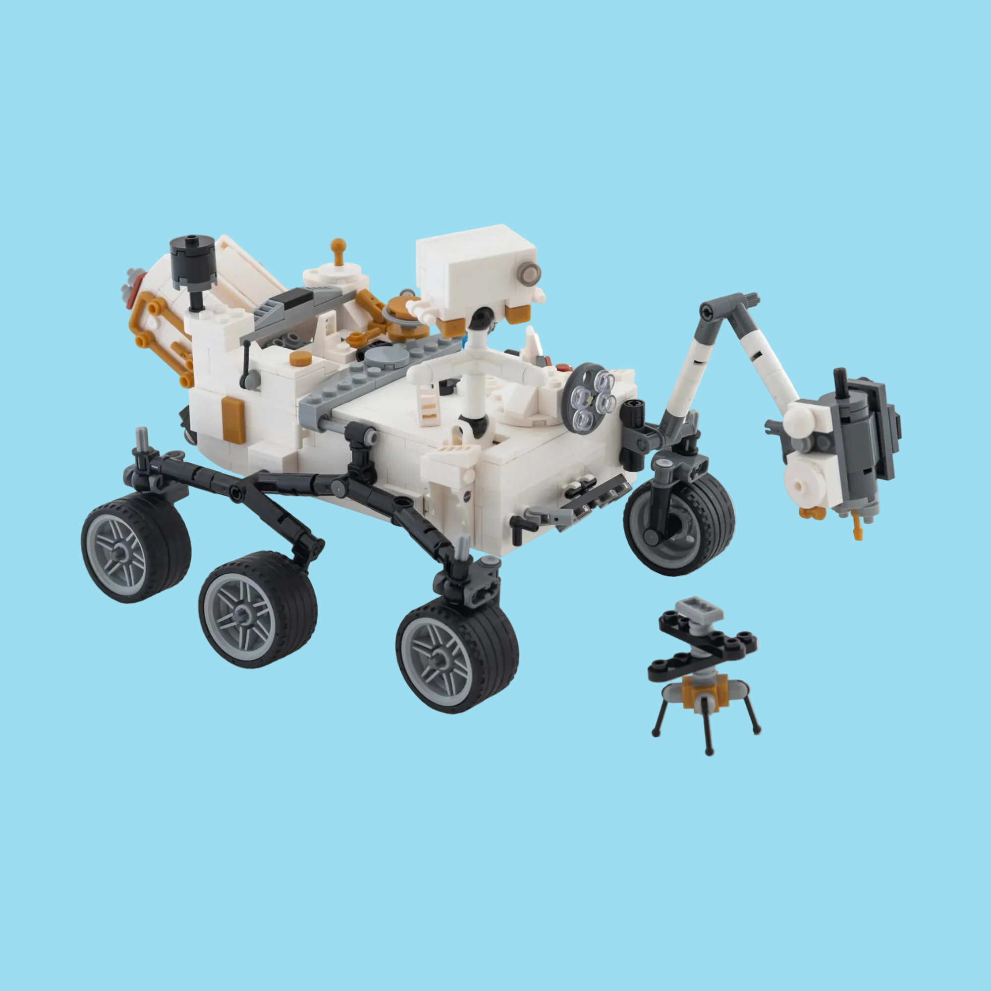NASA Mars Perseverance Rover Set Brick Loot - Main Image