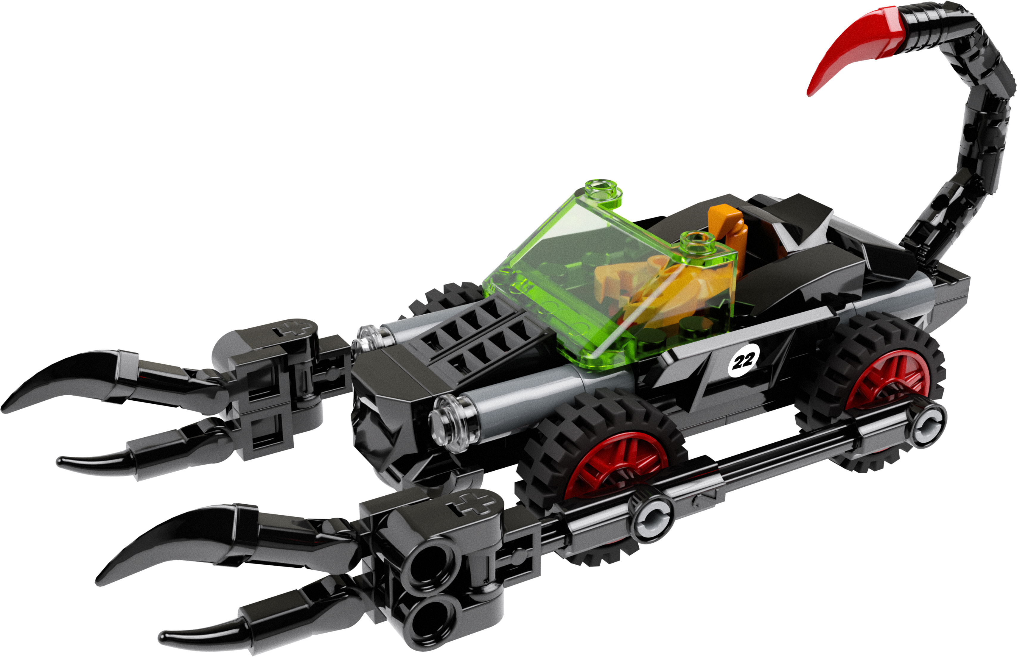 Silas Surf’s Wave Rider + Sullivan's Sting Striker– Exclusive Brick Build