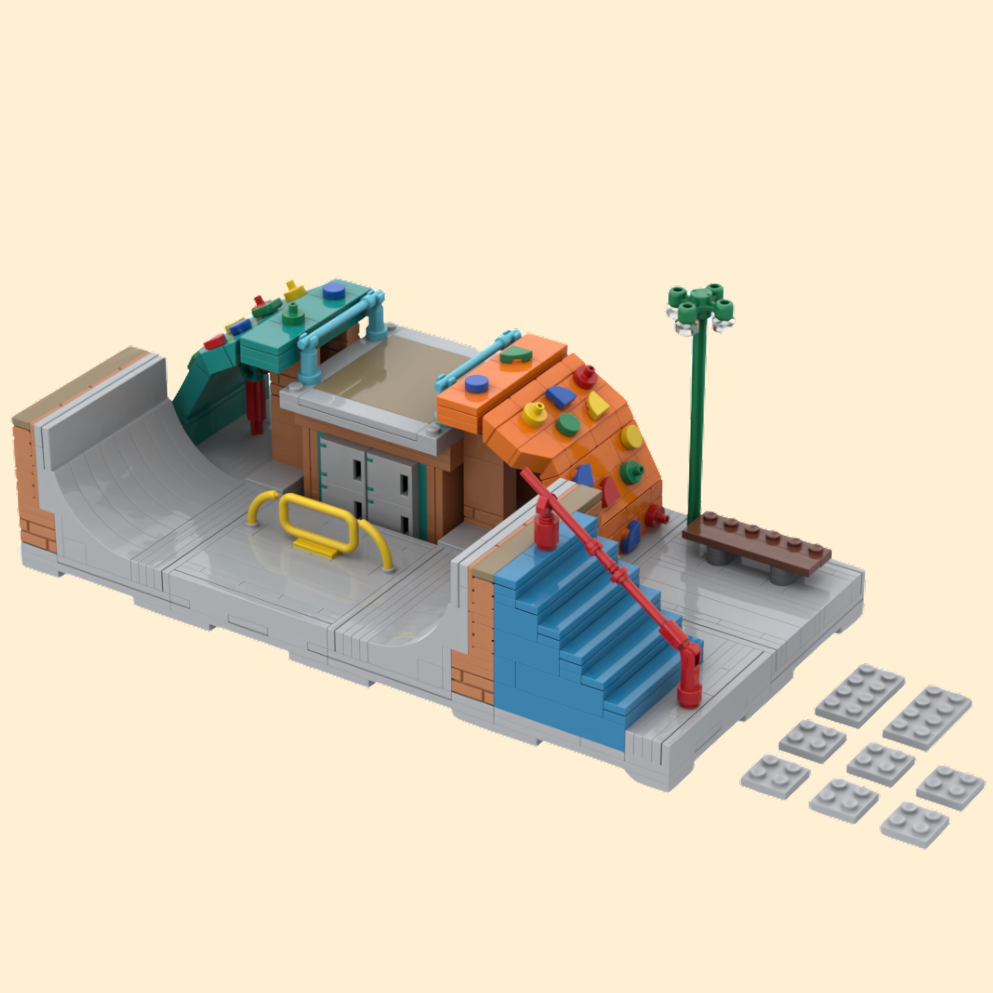 New Venice Skatepark Brick Set