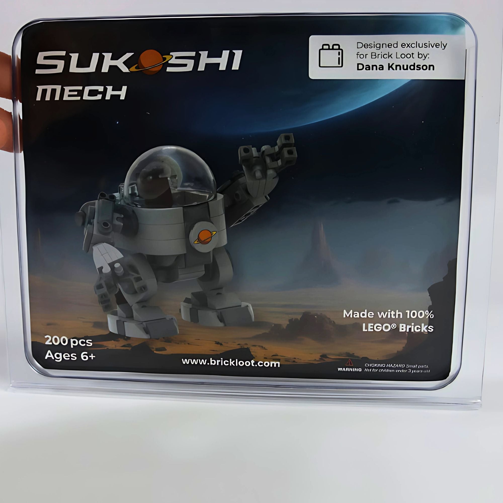 Sukoshi Mech – Exclusive Limited Edition LEGO Brick Build