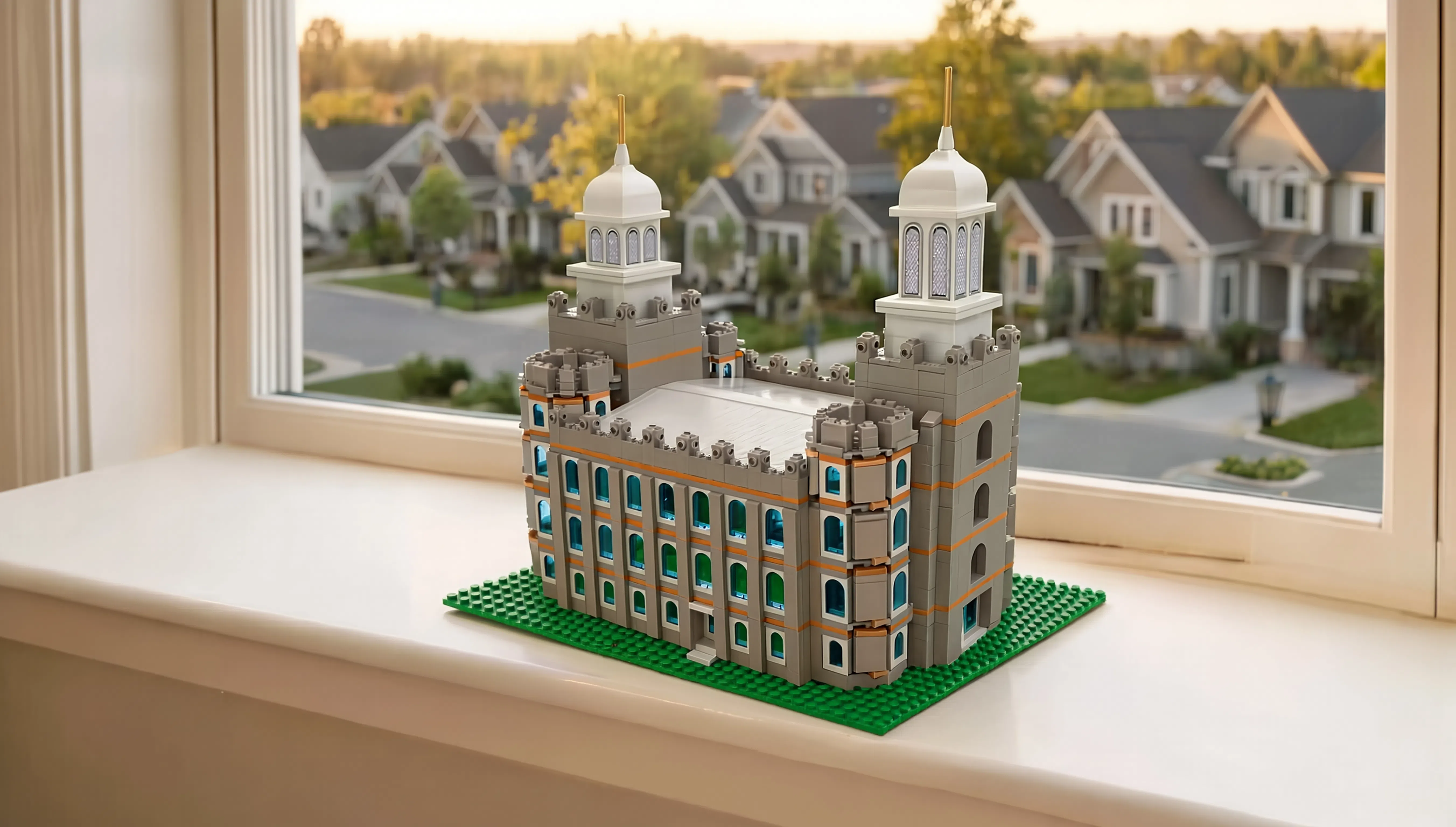 Logan Temple Brick Set