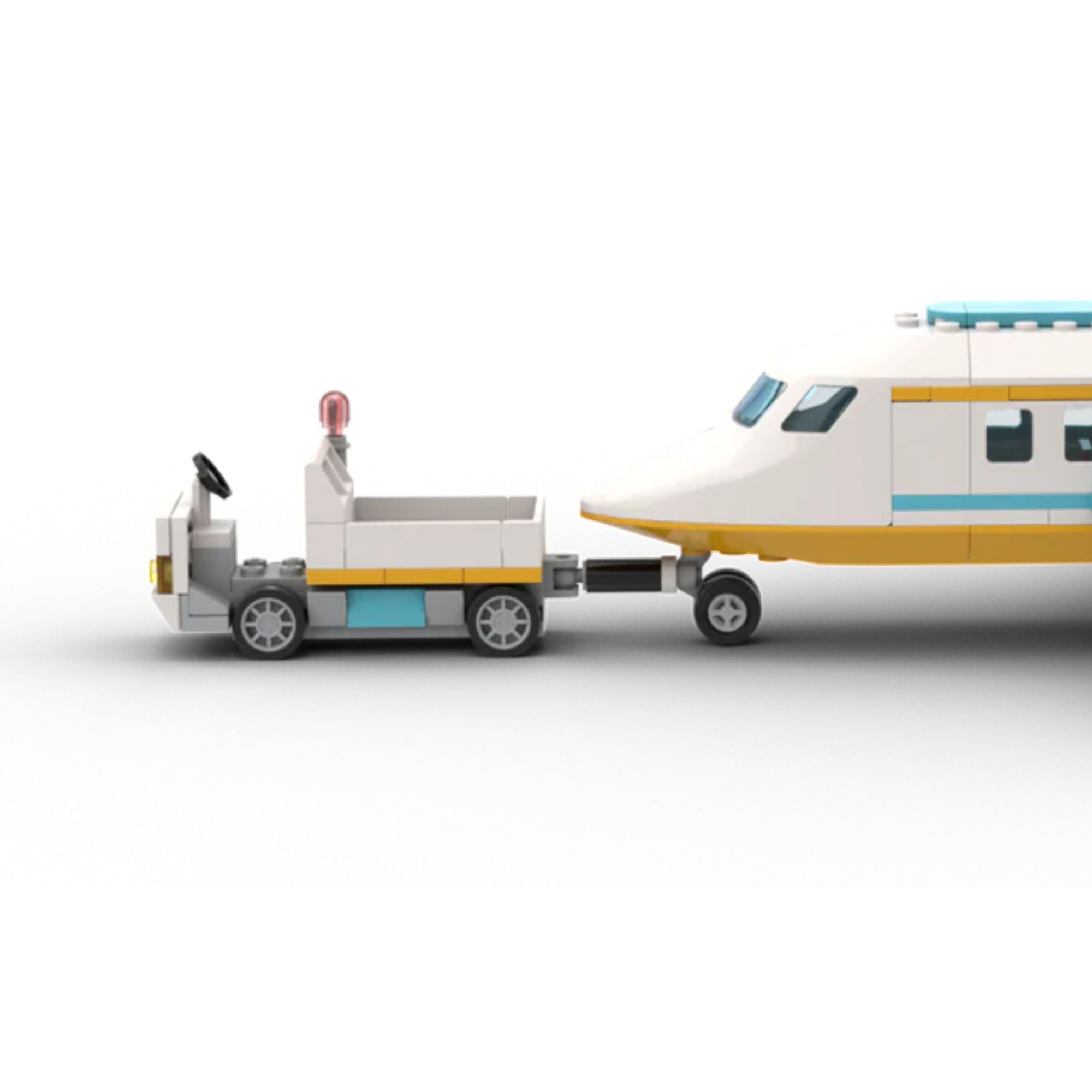 Exclusive Brick Loot Build Airport Luggage Cart – 100% LEGO® Bricks