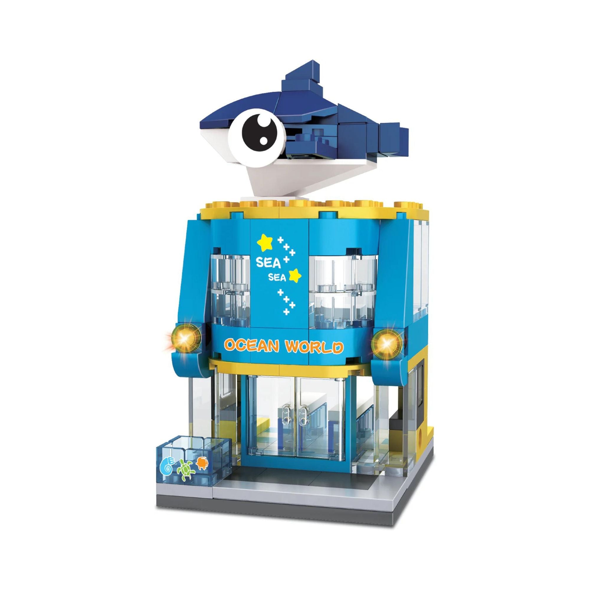 Mini City Aquarium Brick Set Brick Loot