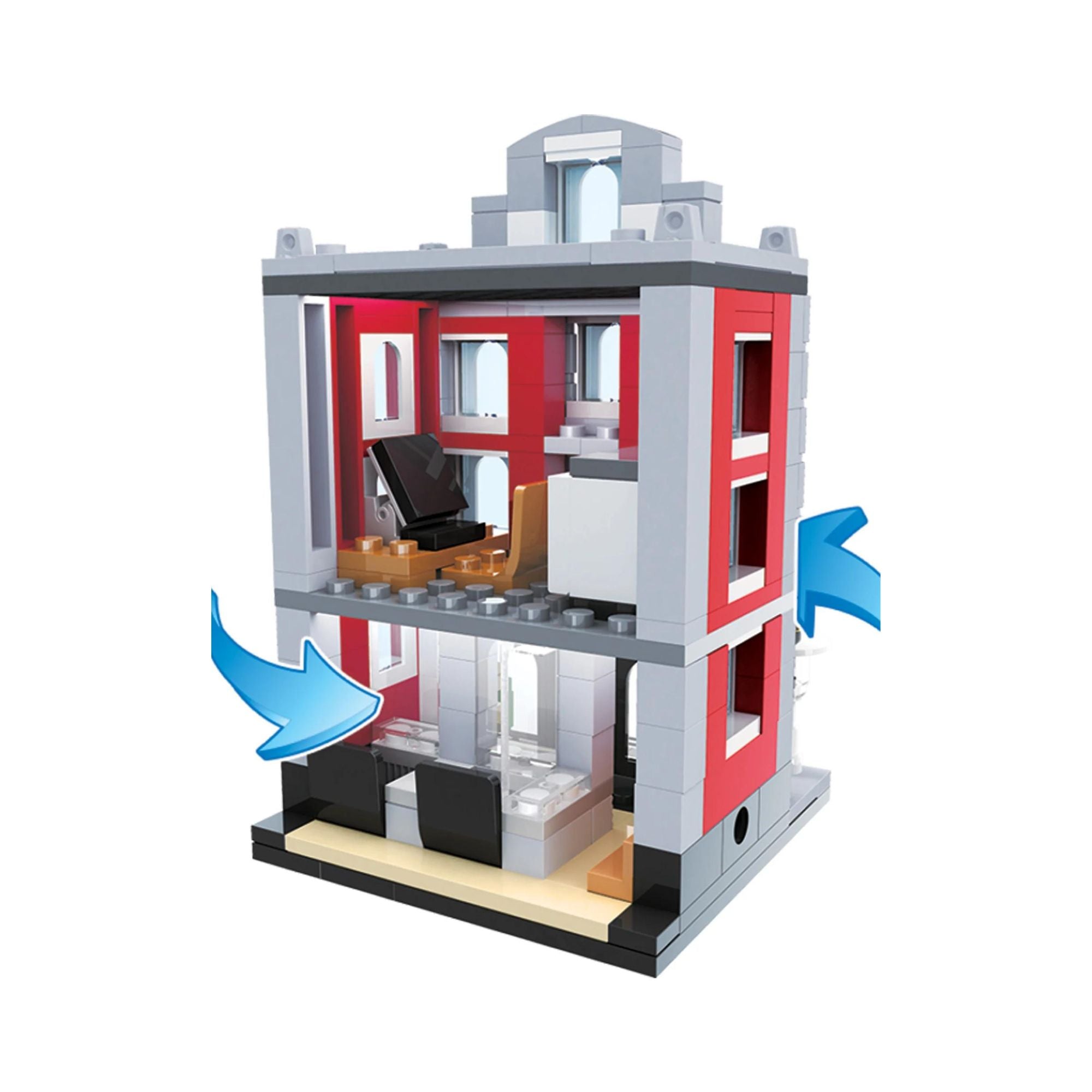 Mini City - Bank Brick Set