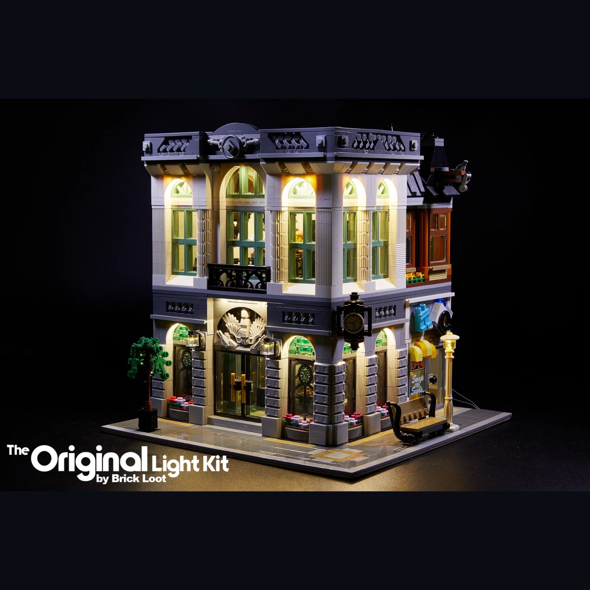 LED Lighting Kit for LEGO Brick Bank Set (10251)