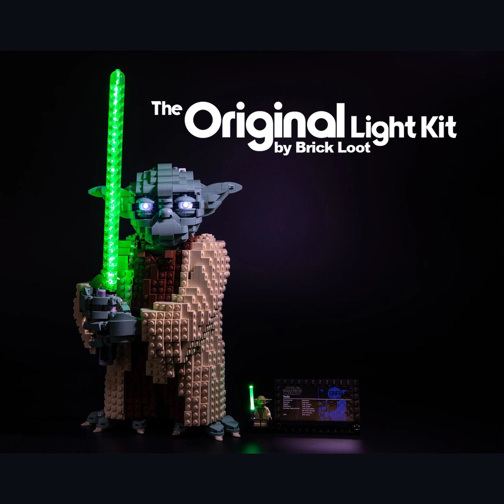 LED Lighting Kit for LEGO Star Wars Yoda Set (75255)