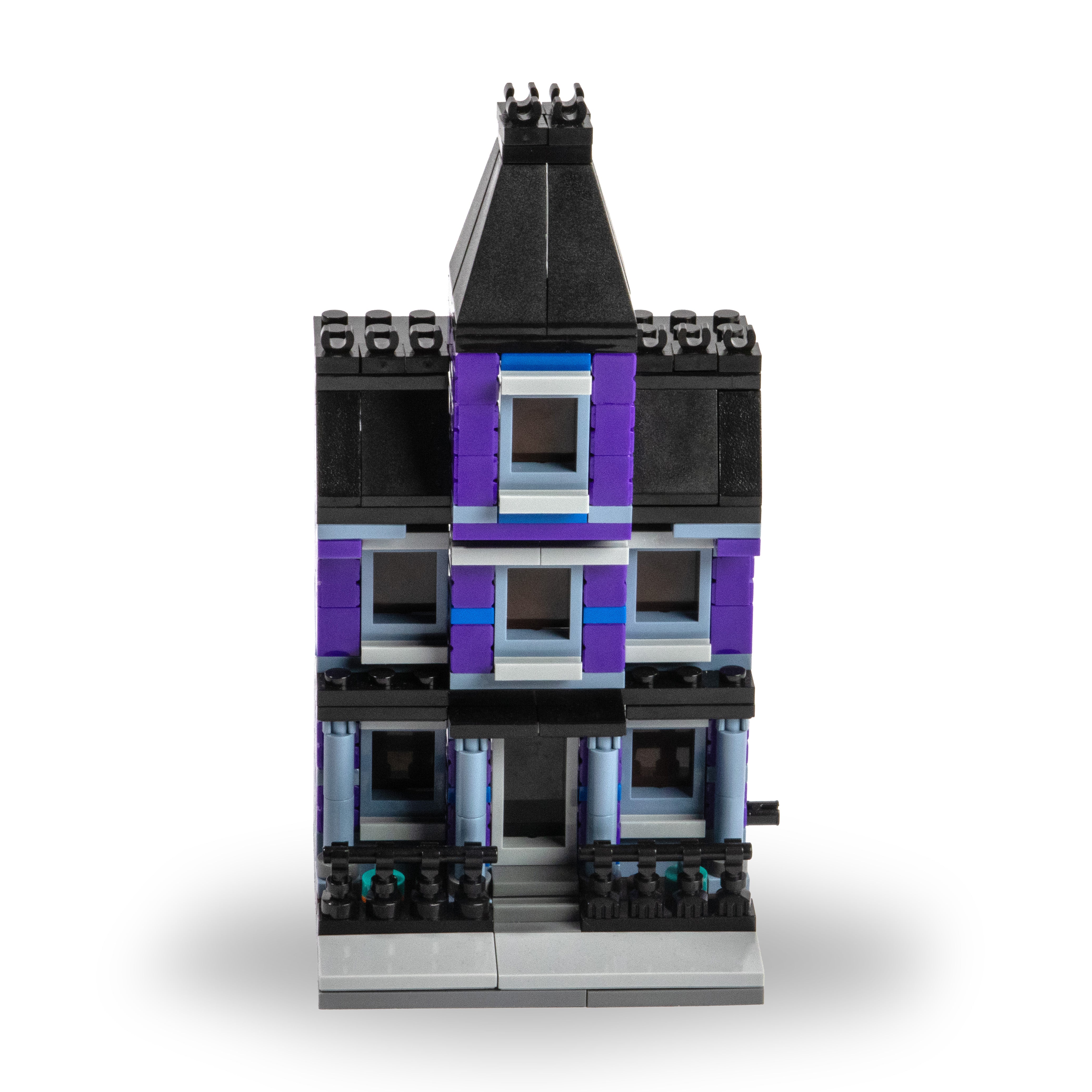 Haunted House Mini City – Spooky Buildable Halloween Mansion