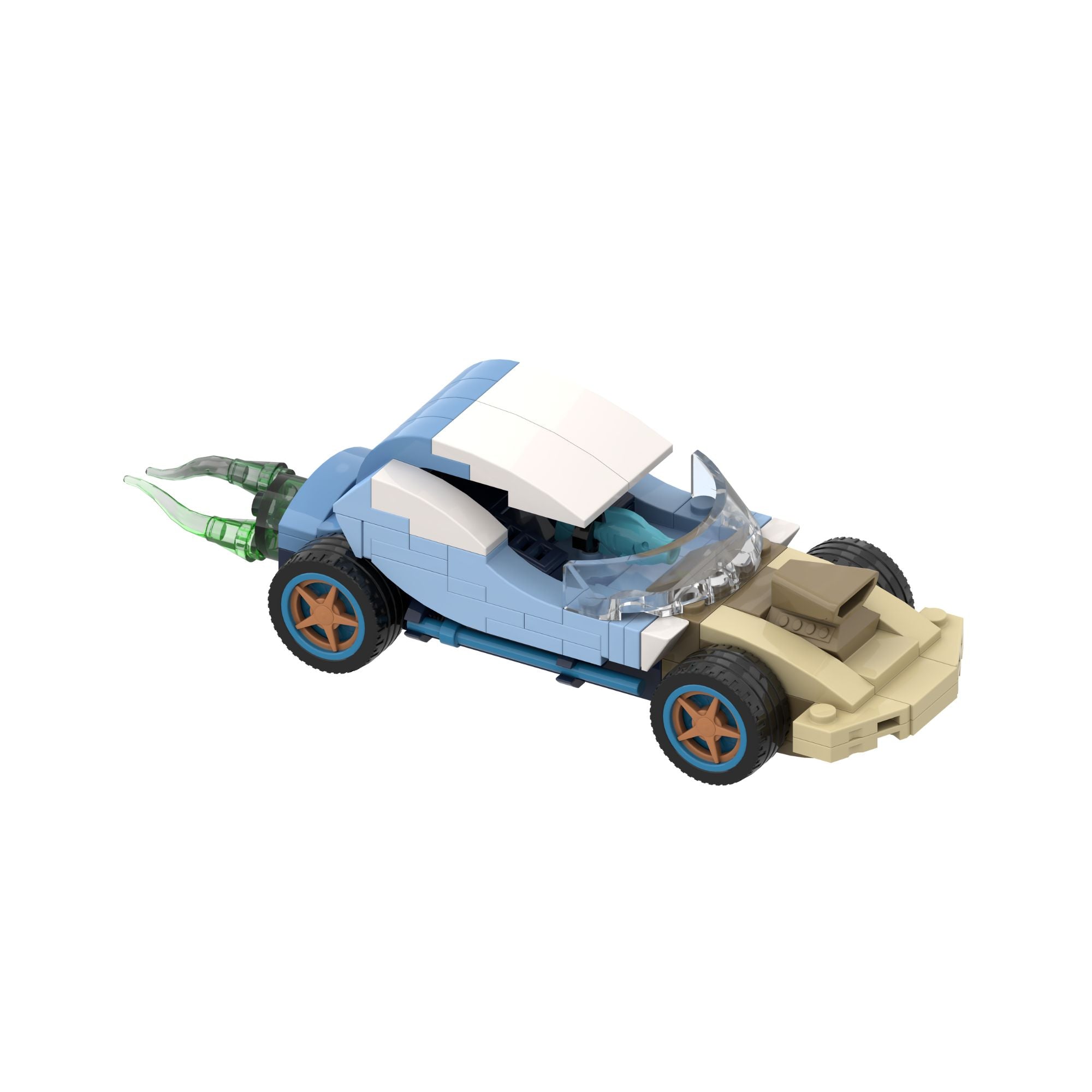 Silas Surf’s Wave Rider + Sullivan's Sting Striker– Exclusive Brick Build