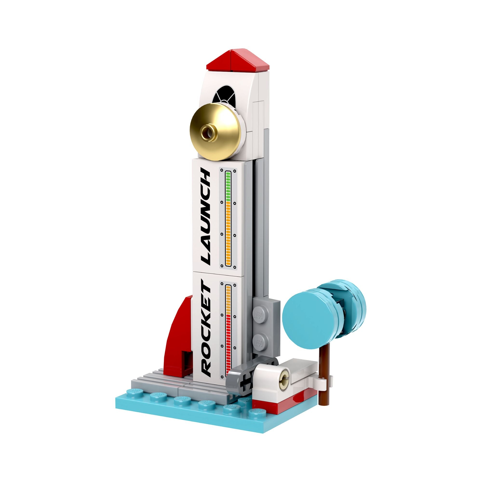Exclusive Brick Loot Build Rocket Launcher Amusement Game – 100% LEGO® Bricks