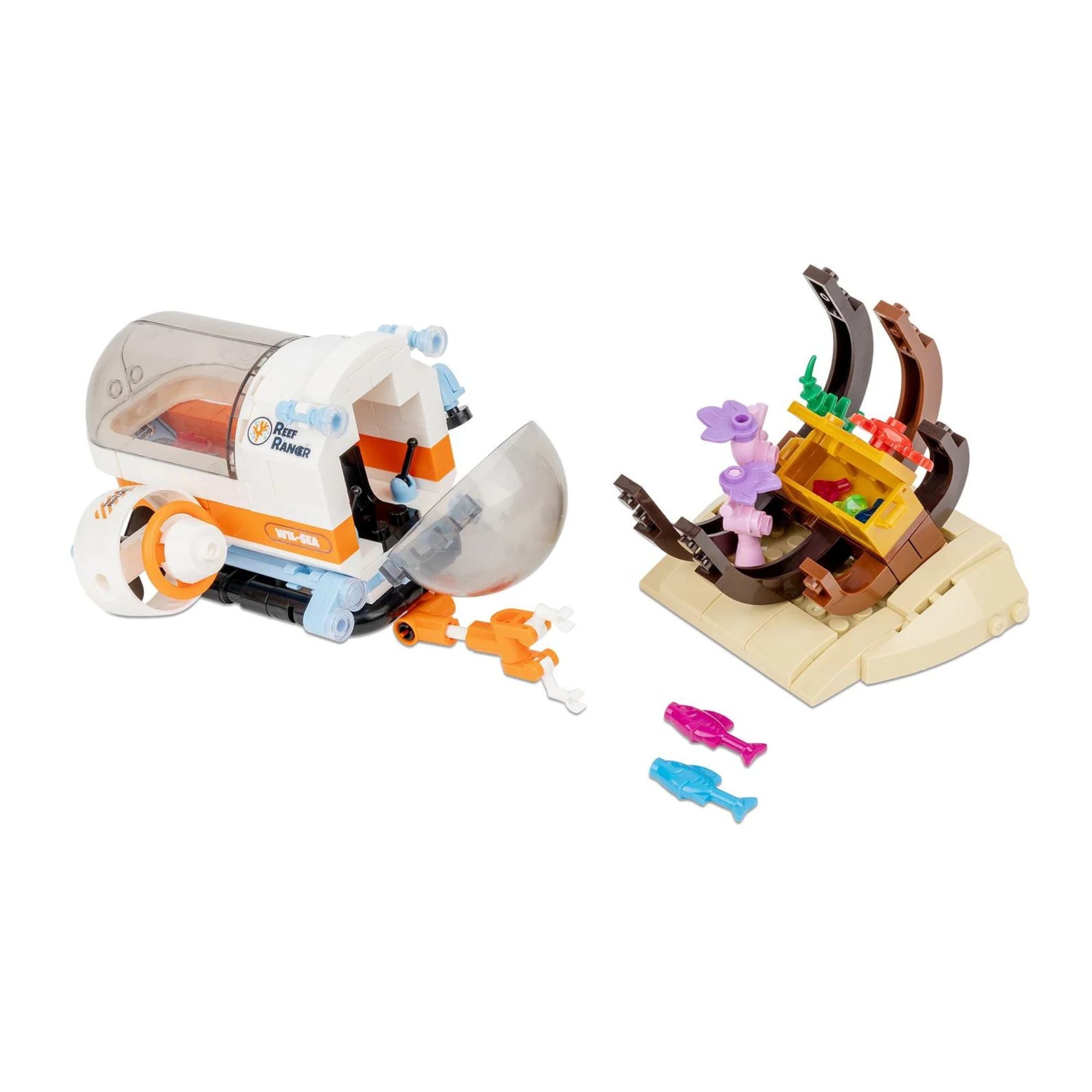 Brick Loot Deep Sea Submarine Brick Loot