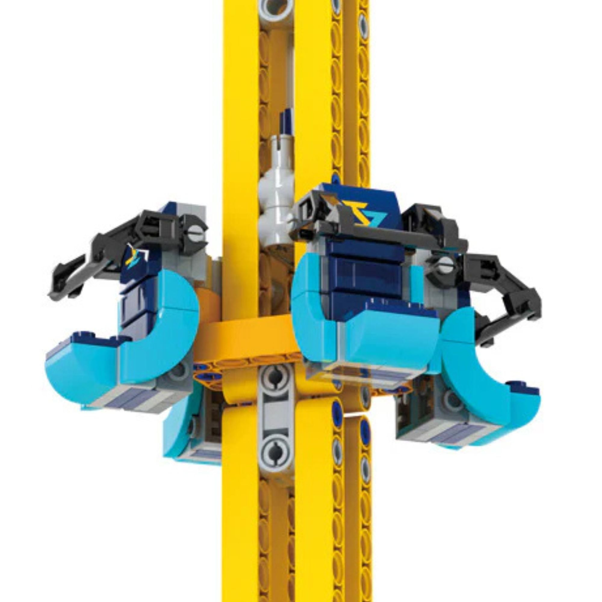 Strike Zone Drop Tower Amusement Ride Brick Set