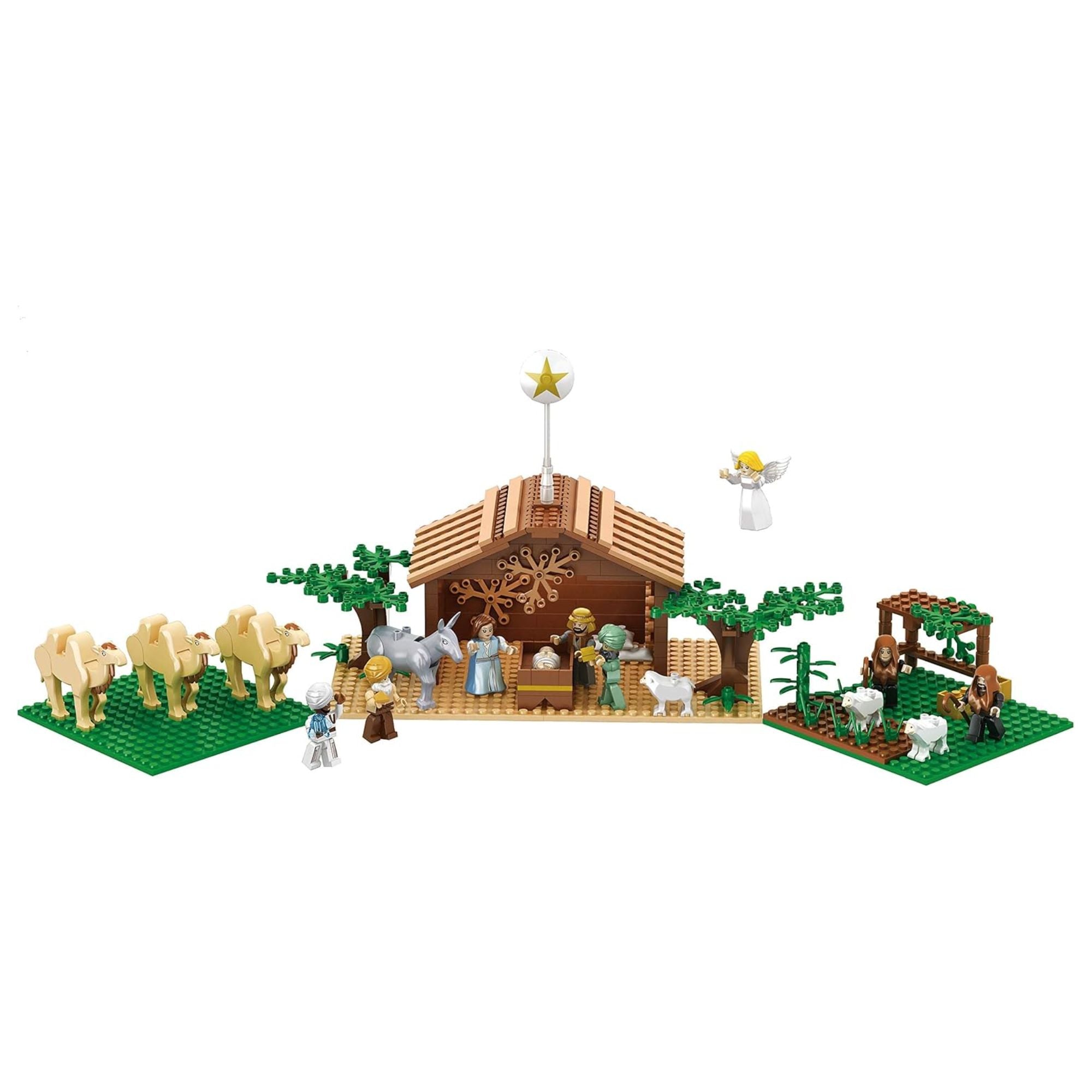 Traditional Nativity Brick Set