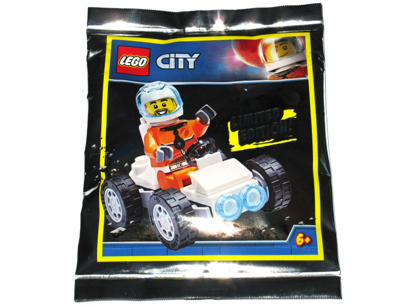 LEGO Polybag Town City Space Port Astronaut with Space Buggy