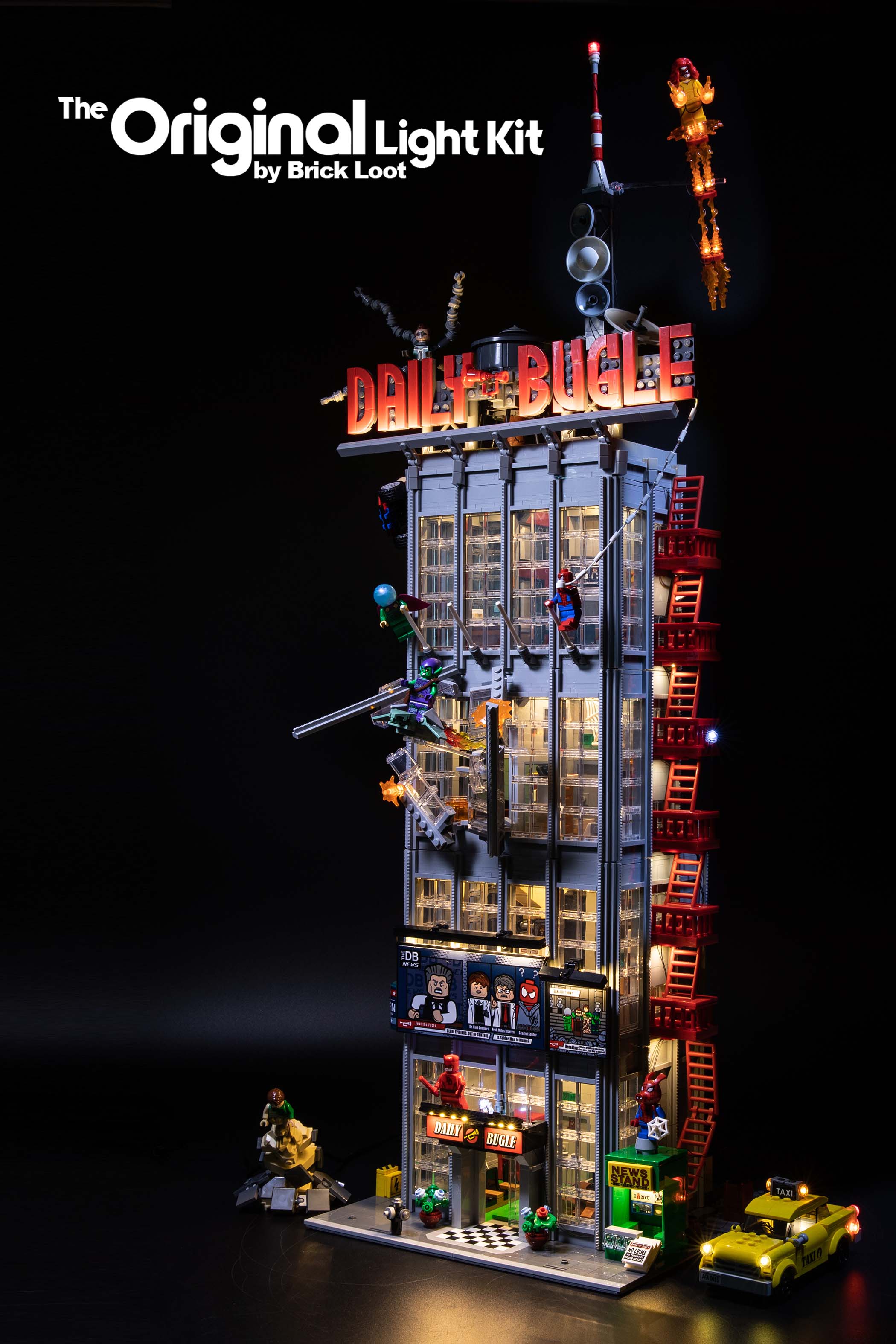 LED Lighting Kit for LEGO Marvel Daily Bugle (76178)