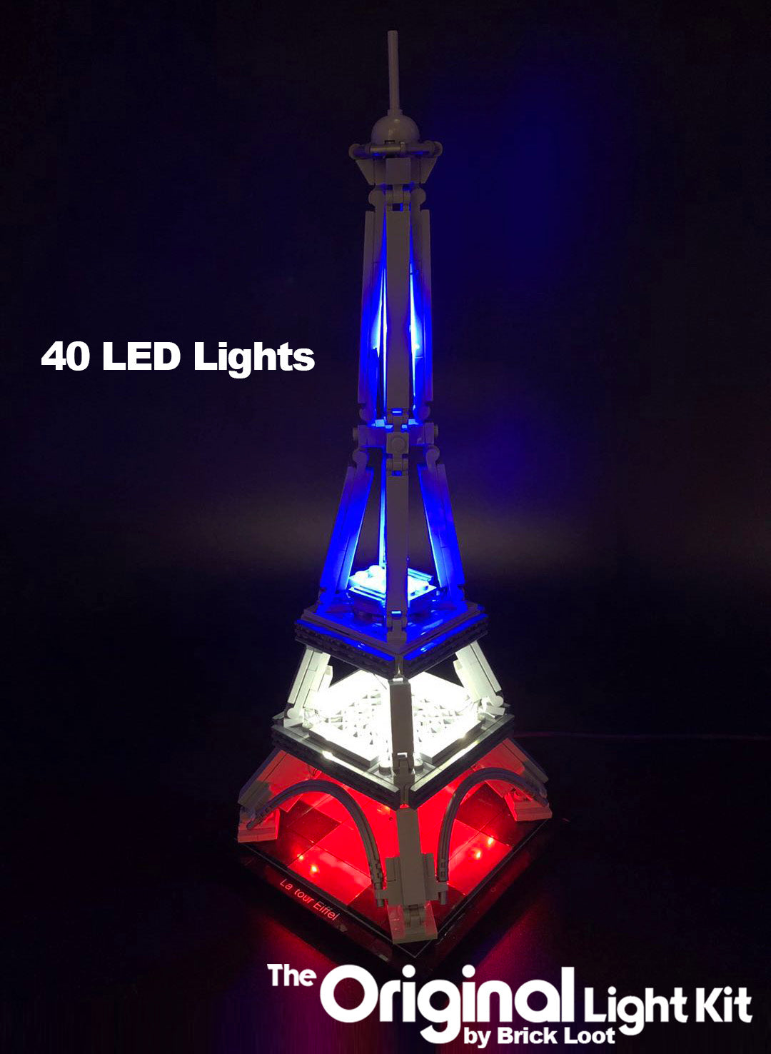 LED Lighting kit for LEGO Architecture The Eiffel Tower (21019)