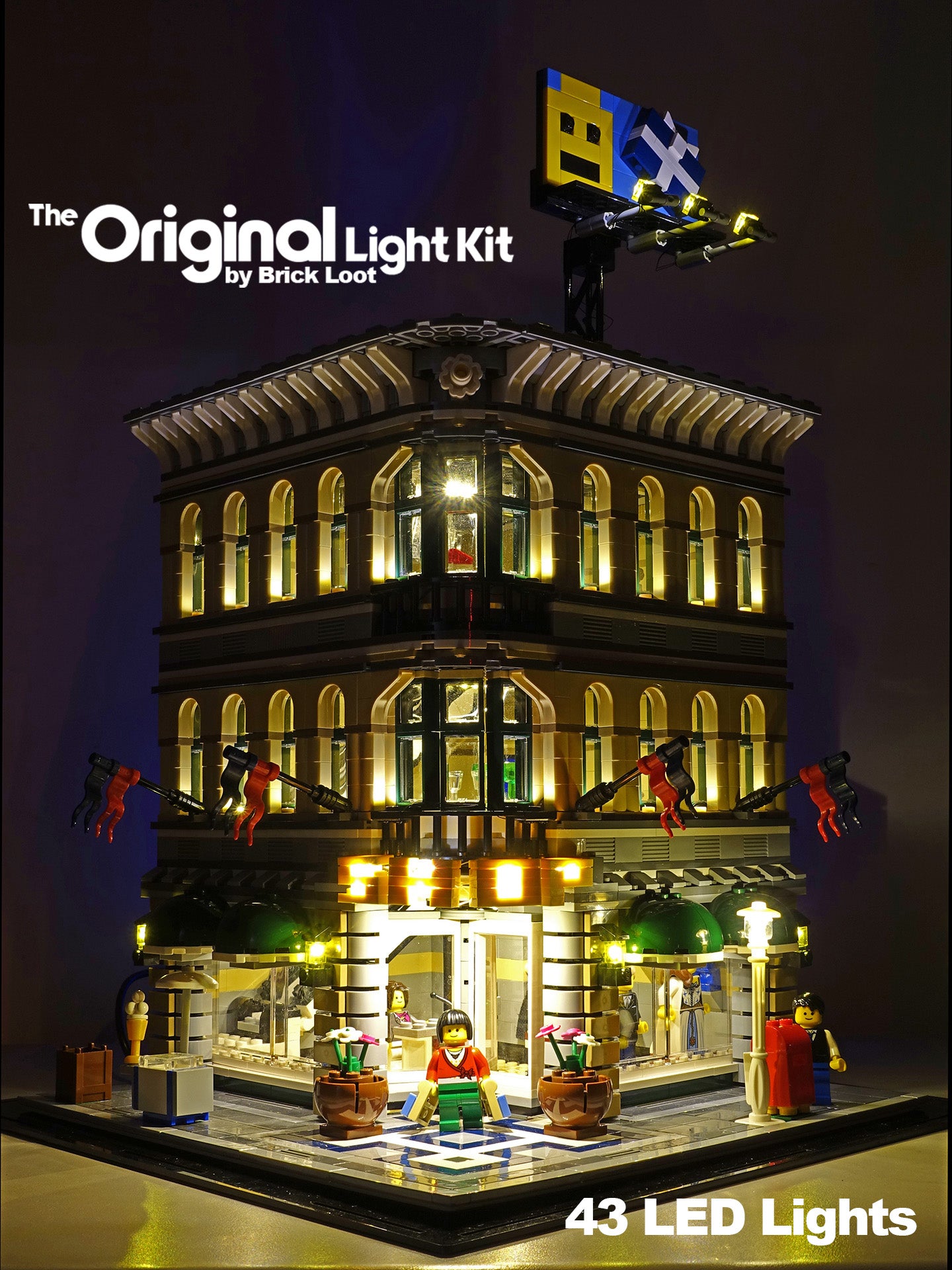 LED Lighting Kit for LEGO Grand Emporium (10211)