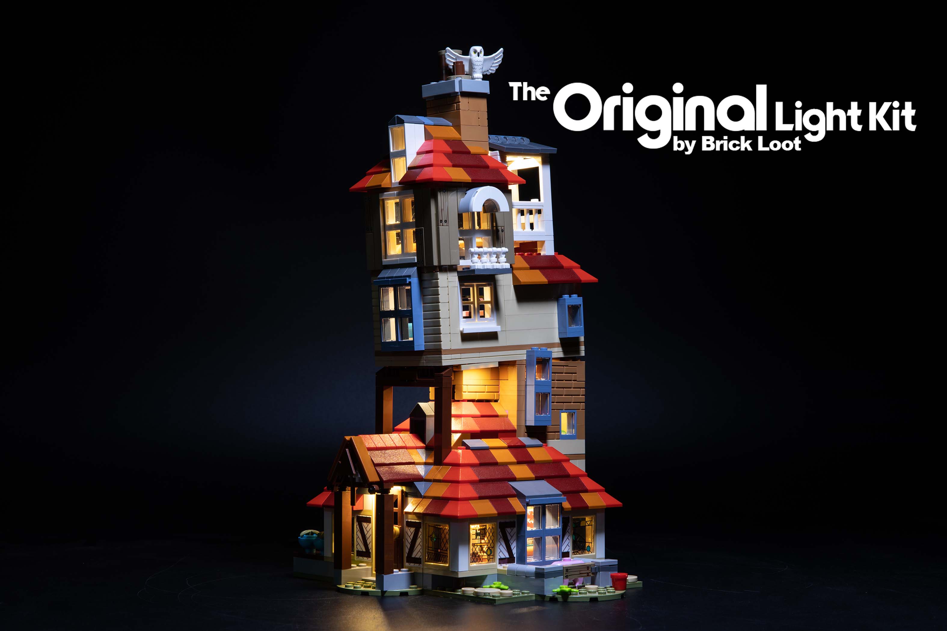 LED Lighting Kit for LEGO® Harry Potter Attack on the Burrow (75980)