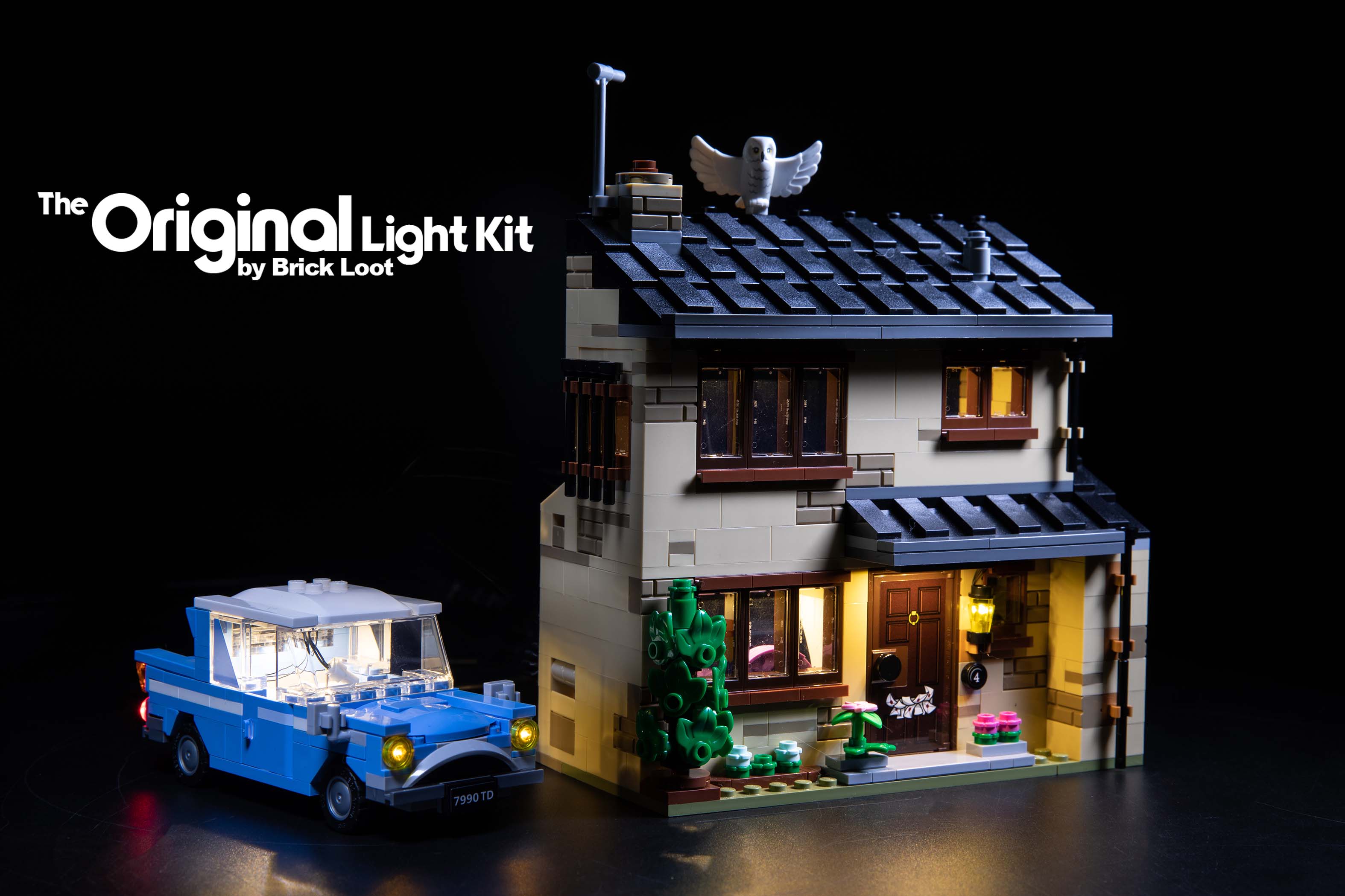 LED Lighting Kit for LEGO® Harry Potter 4 Privet Drive (75968)