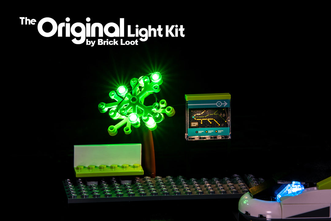 LED Lighting Kit for LEGO City Express Passenger Train Set 60337