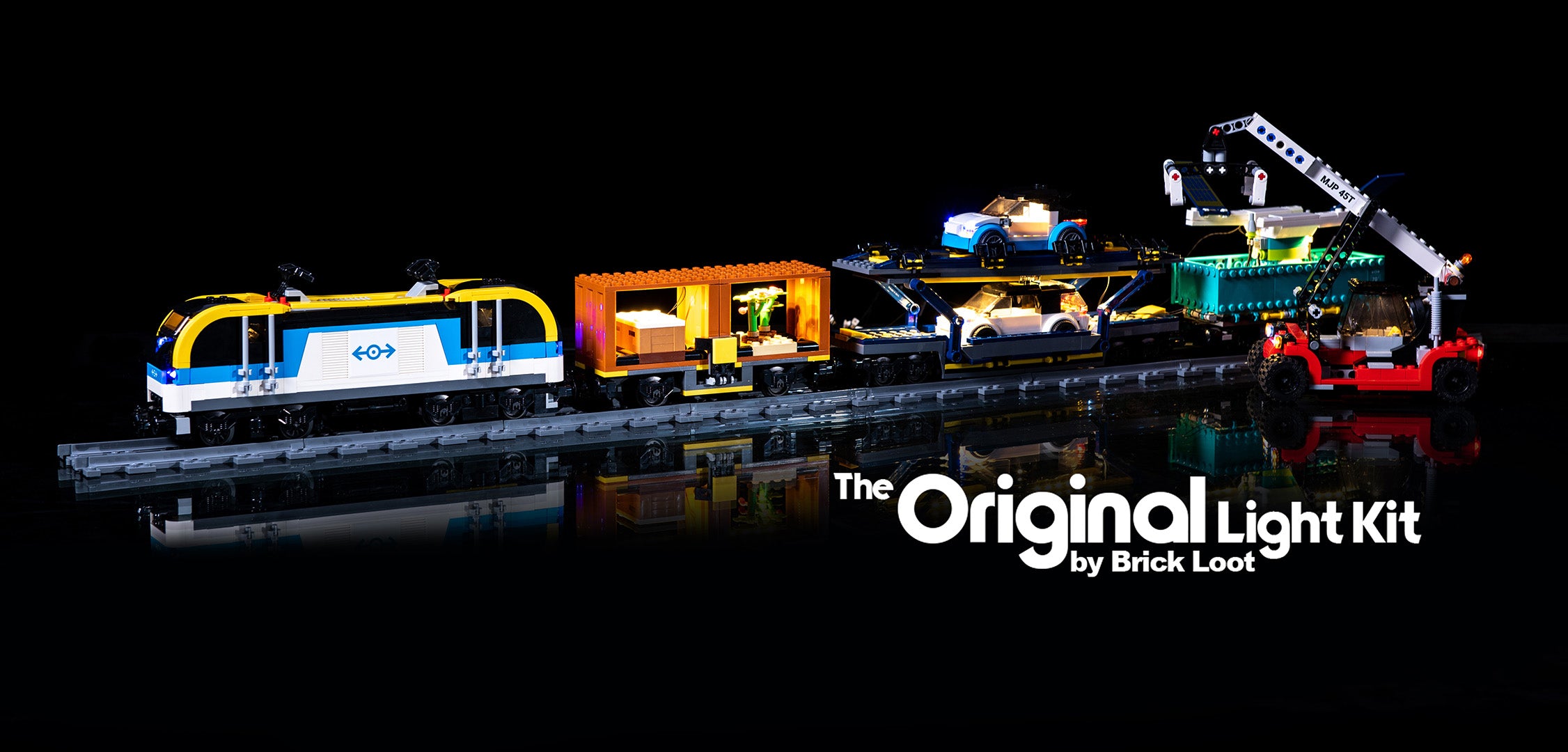 100%Original]Lego 60336 City Freight Train