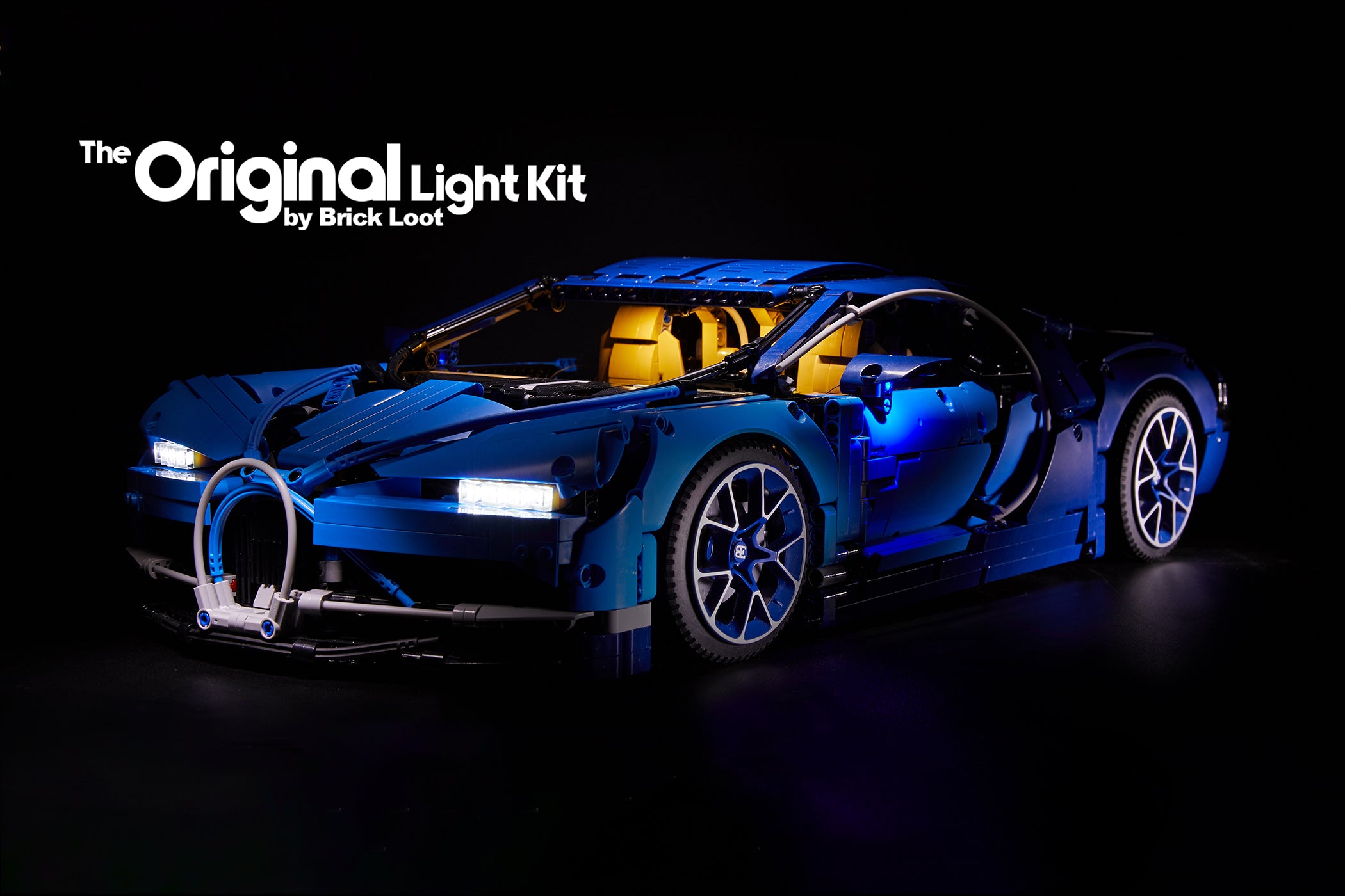 LED Lighting Kit for LEGO Bugatti Chiron 42083 – Brick Loot