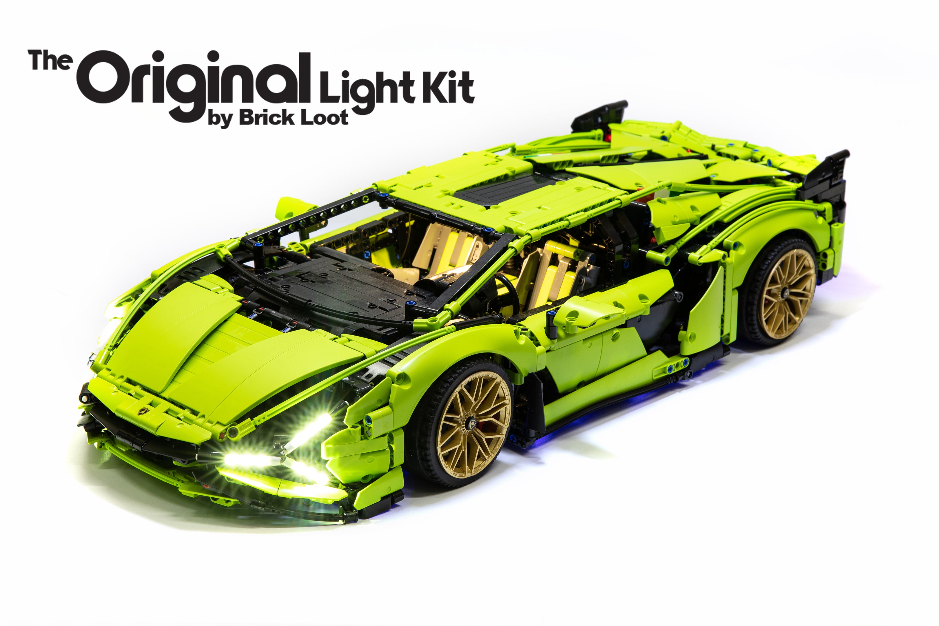 LED Lighting Kit for LEGO Technic Lamborghini Sián FKP 37 set 42115
