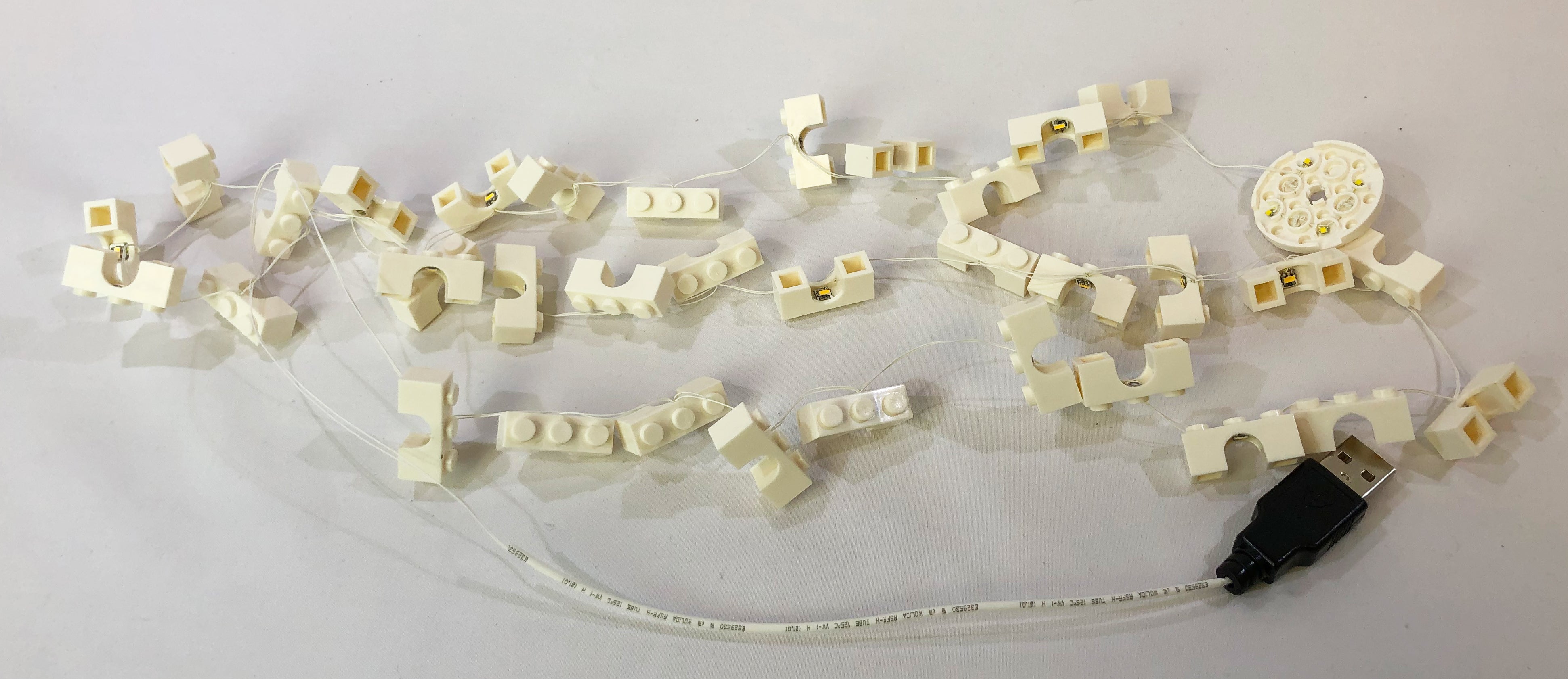 Brick Loot Custom LED Light String for the LEGO Architecture Leaning Tower of Pisa
