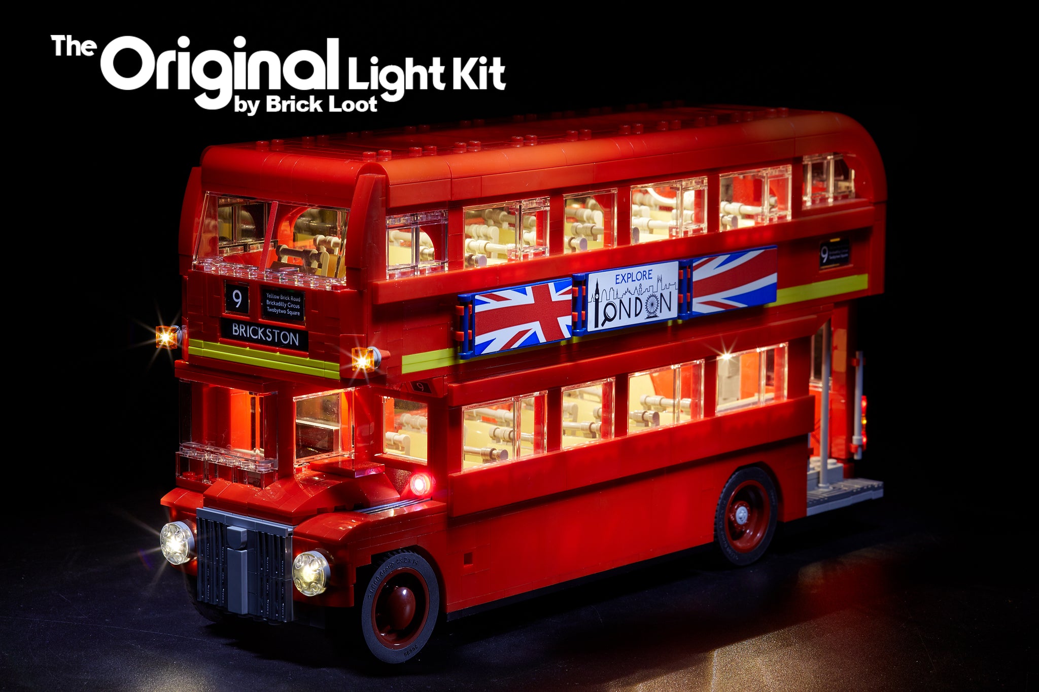 LED Lighting Kit for LEGO London Bus (10258)